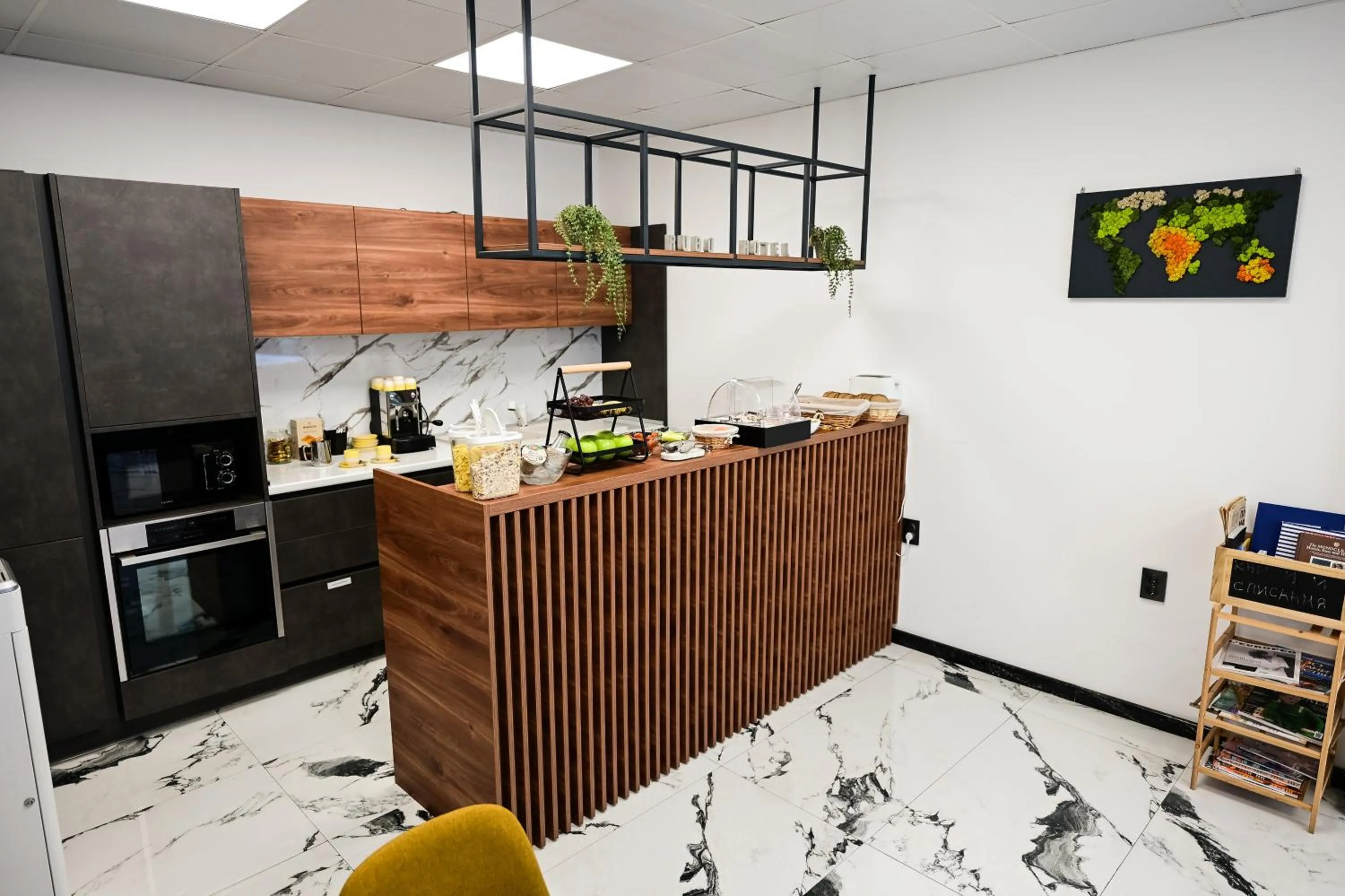 Kitchen or kitchenette in RUBO Hotel