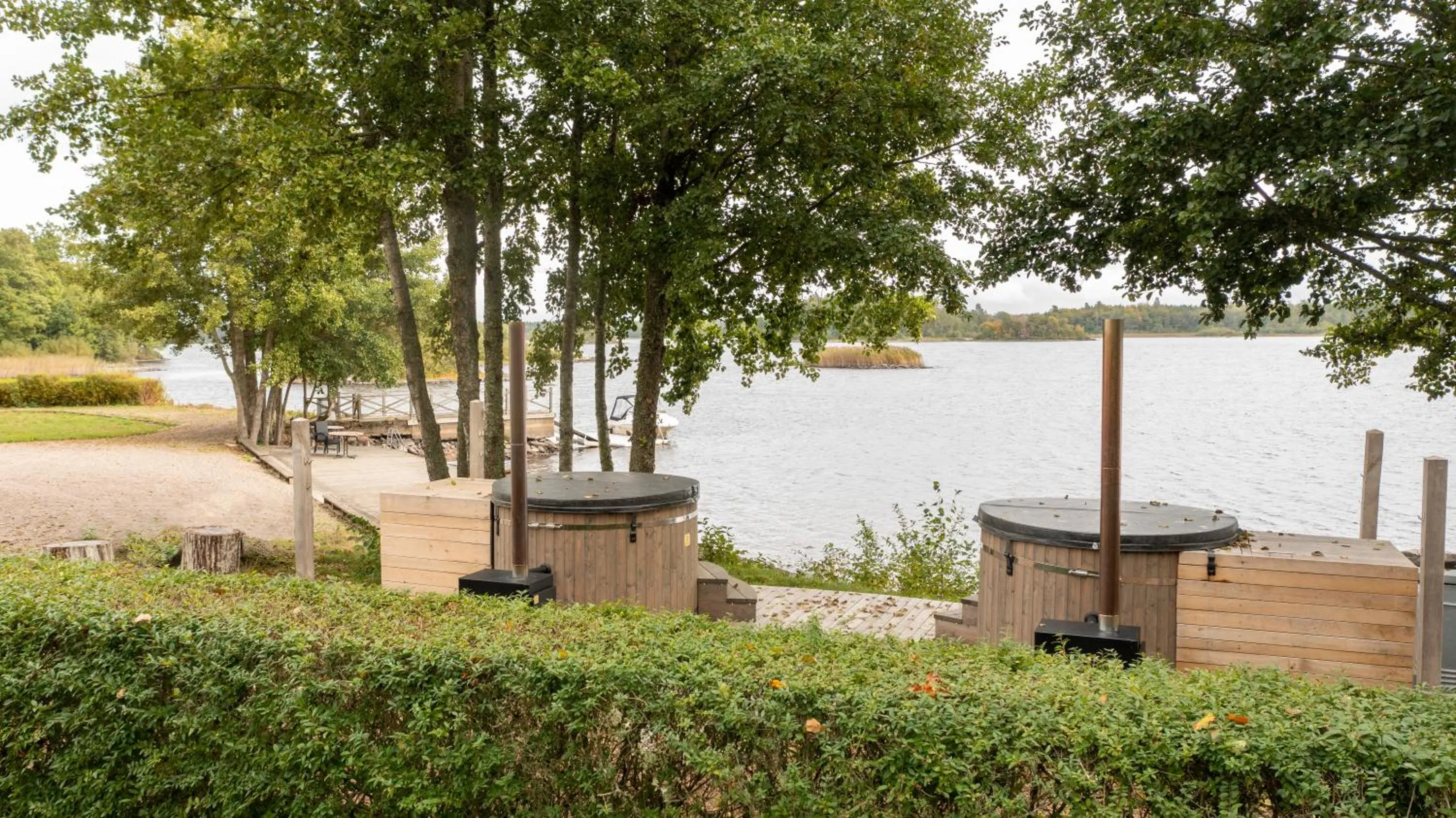 Lake view in Möckelsnäs Herrgård