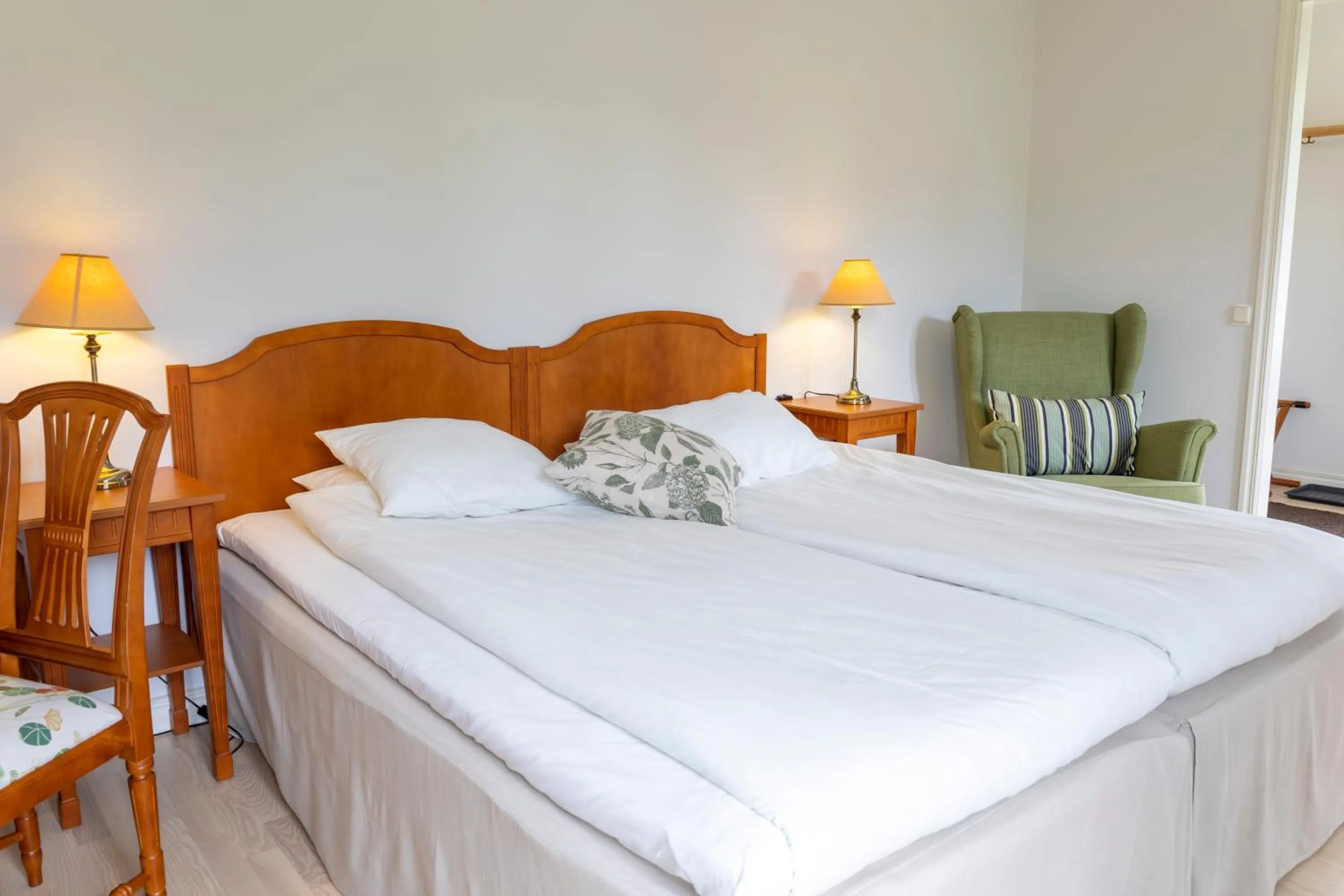 Bed in Möckelsnäs Herrgård