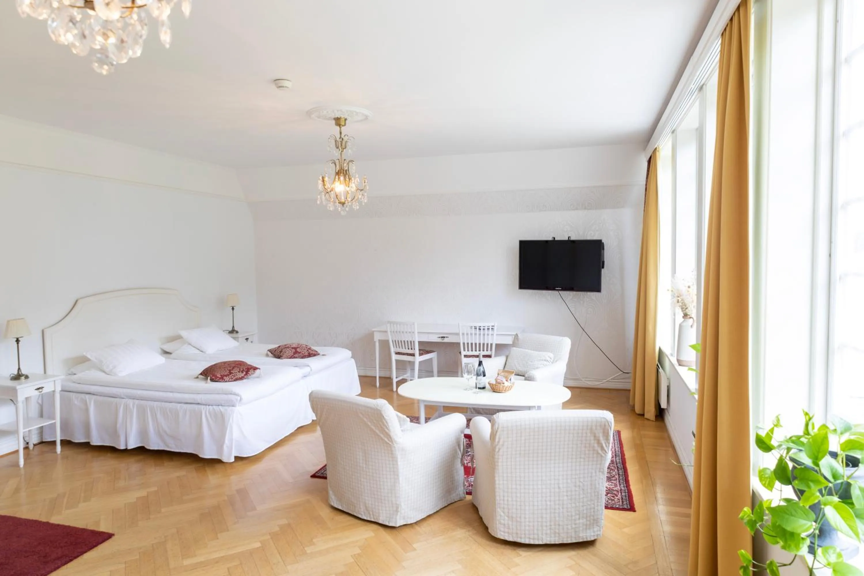 Bed in Möckelsnäs Herrgård