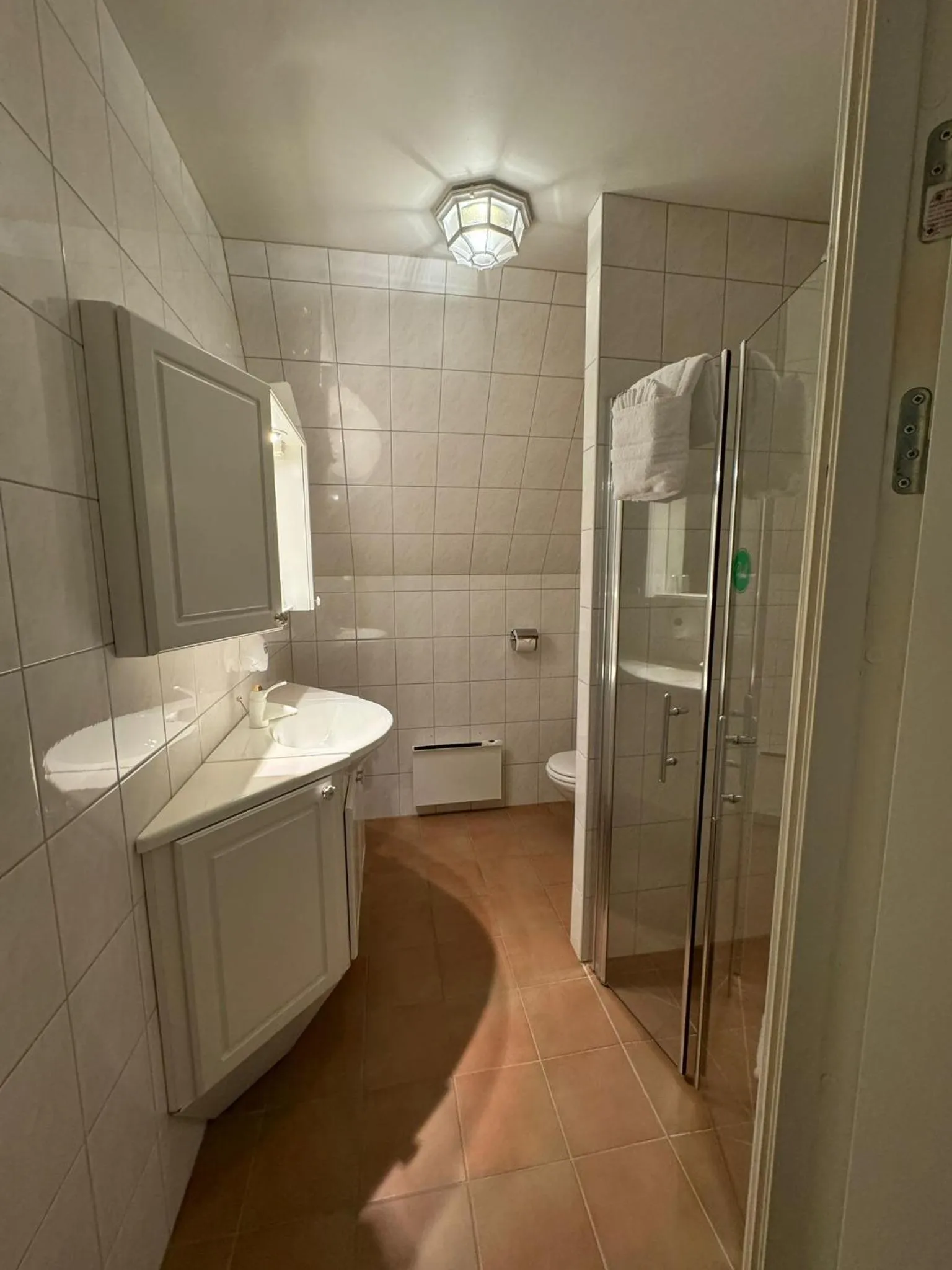 Shower in Möckelsnäs Herrgård