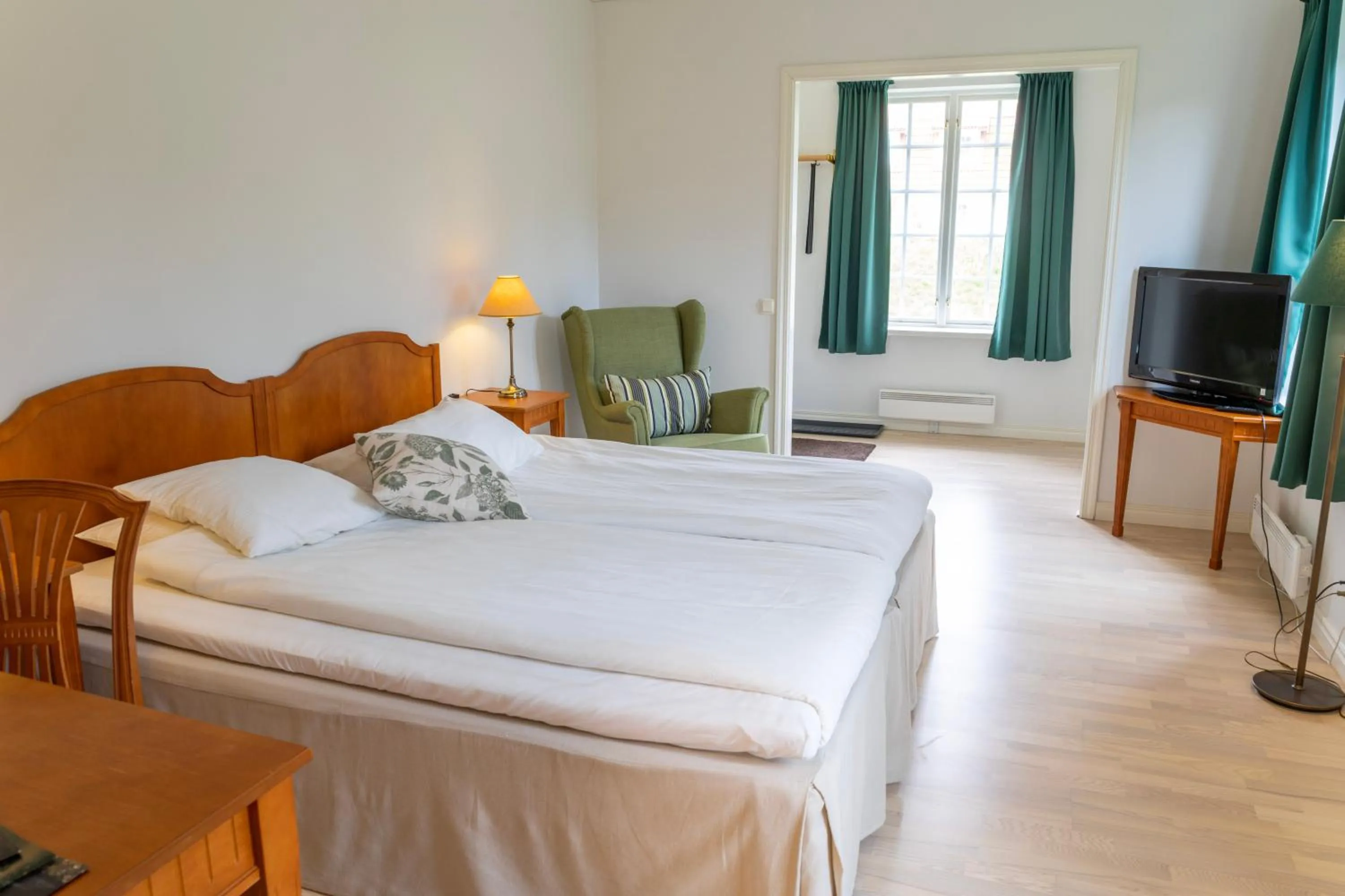 Bed in Möckelsnäs Herrgård