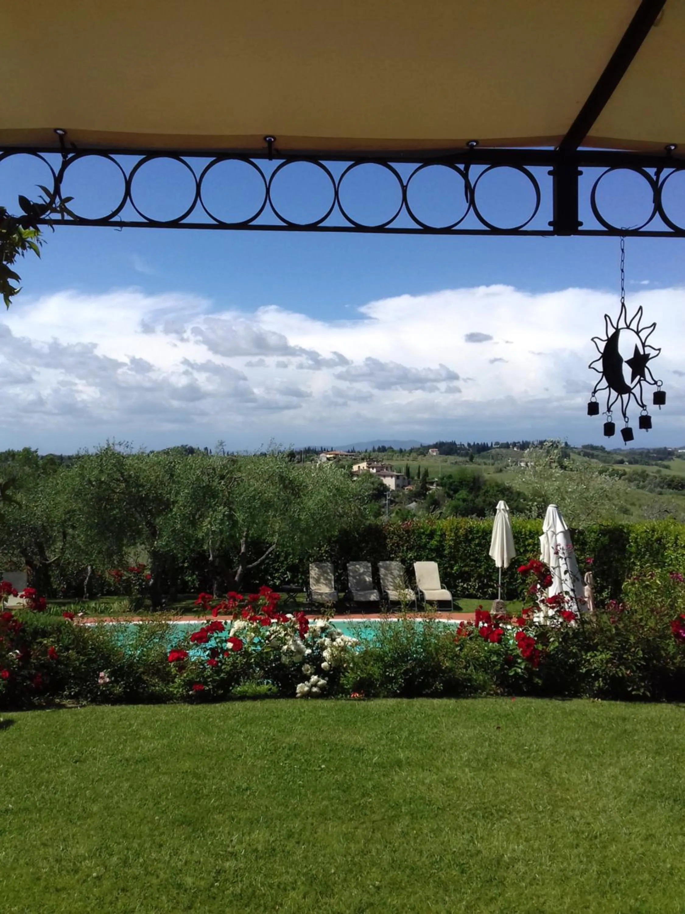 Garden in Villa Antica Sosta Renai