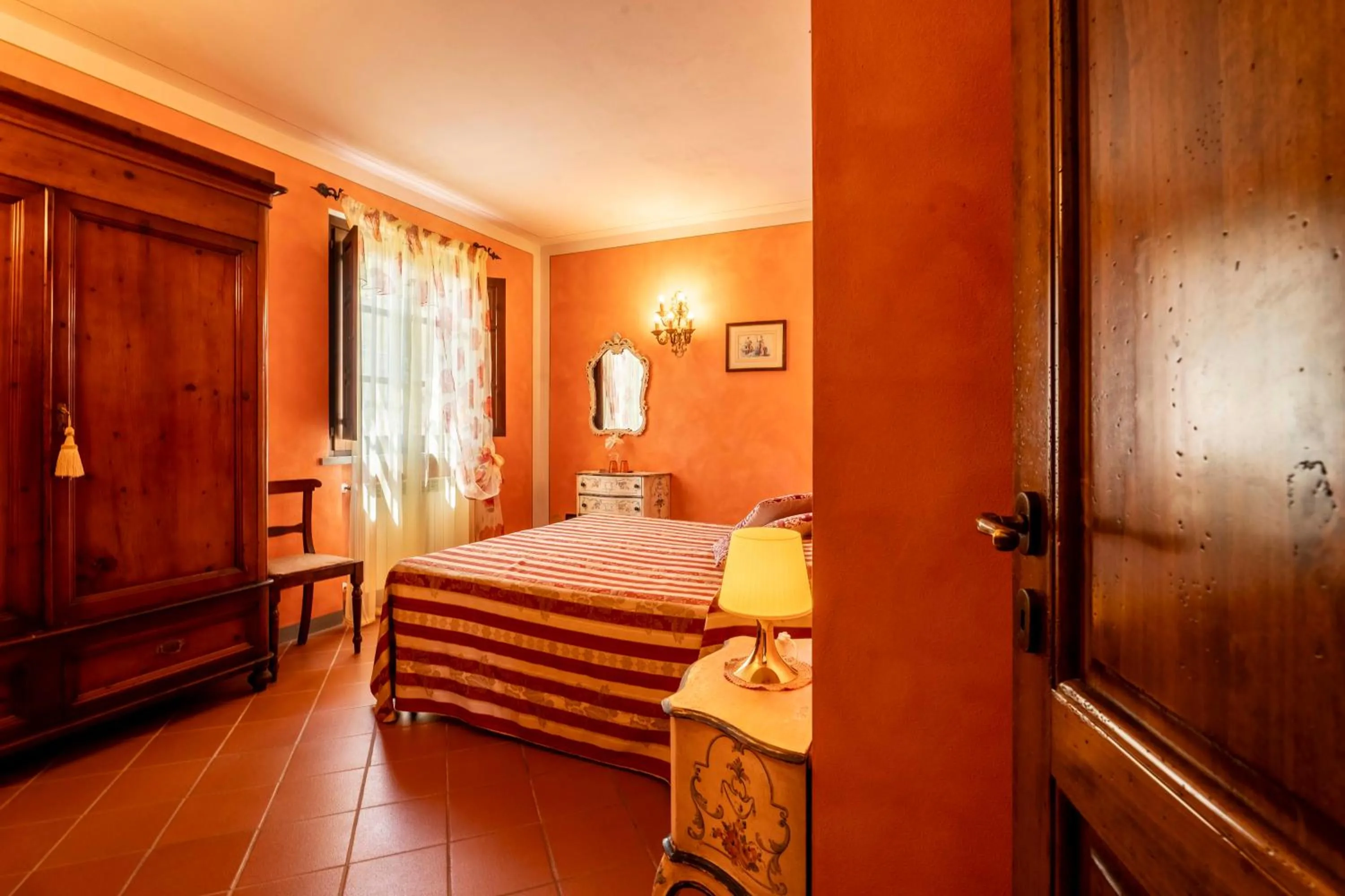 Bedroom, Bed in Villa Antica Sosta Renai
