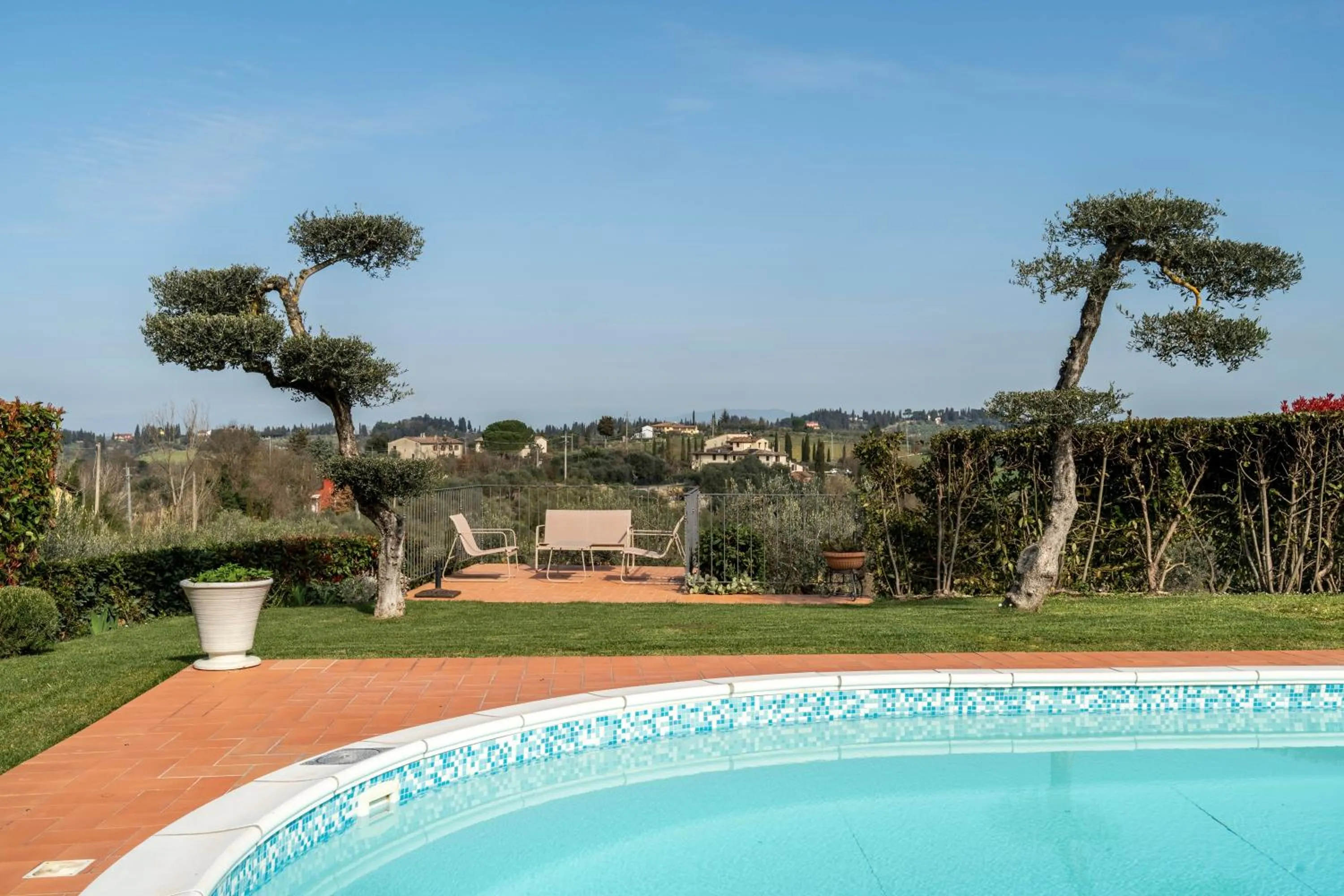 Swimming pool in Villa Antica Sosta Renai