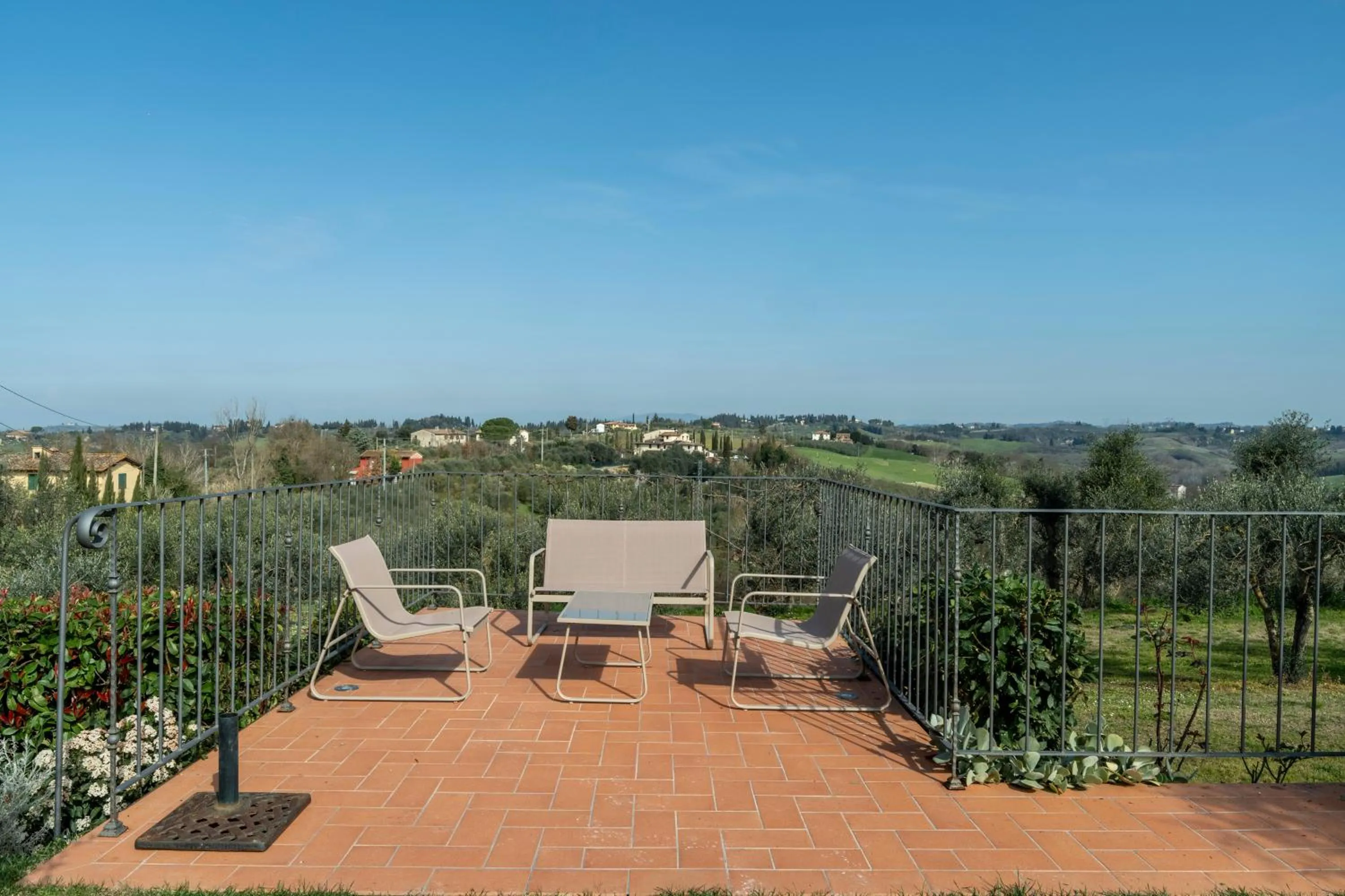 Balcony/Terrace in Villa Antica Sosta Renai