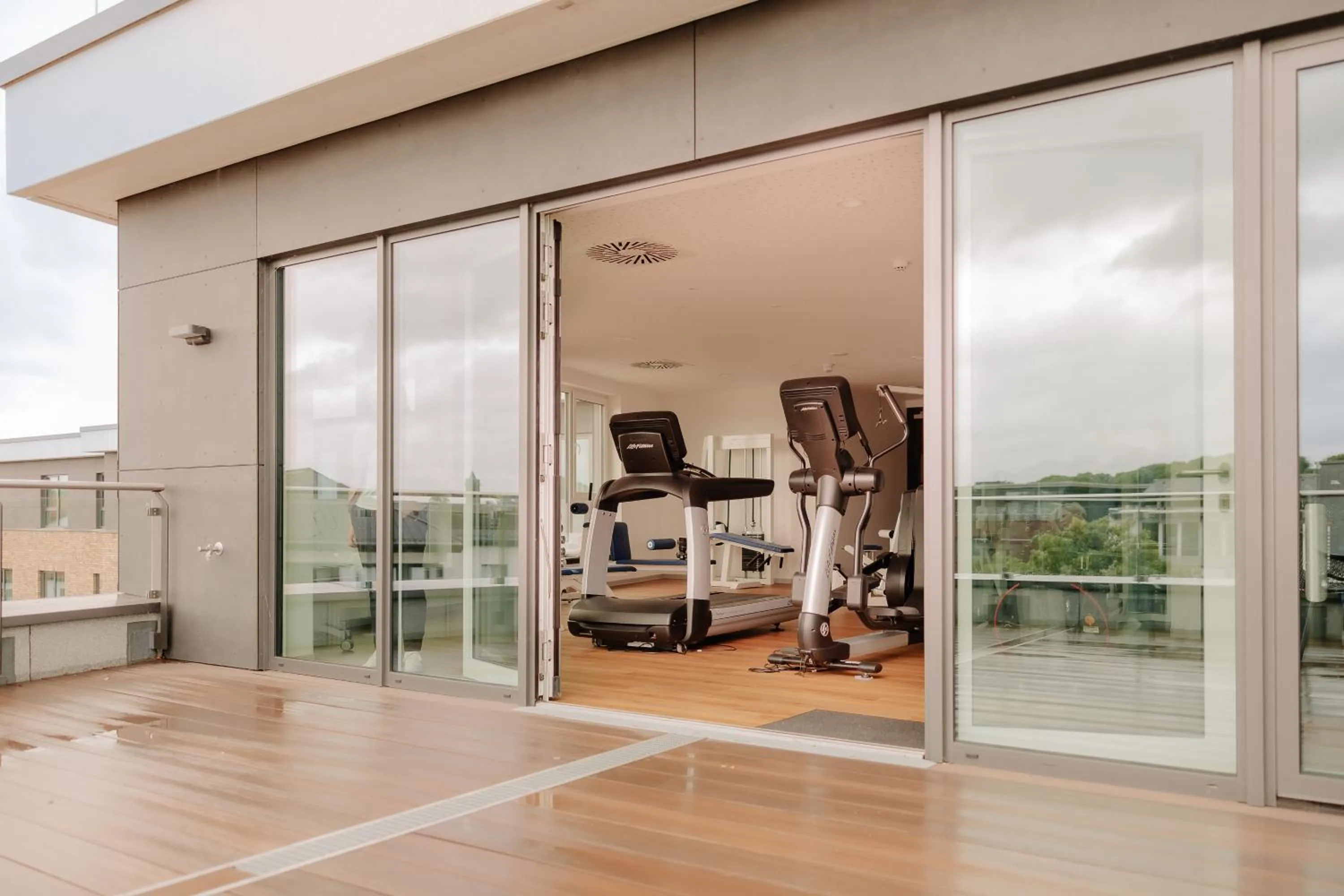 Fitness centre/facilities in VIA PLAZA Meppen by Hackmann