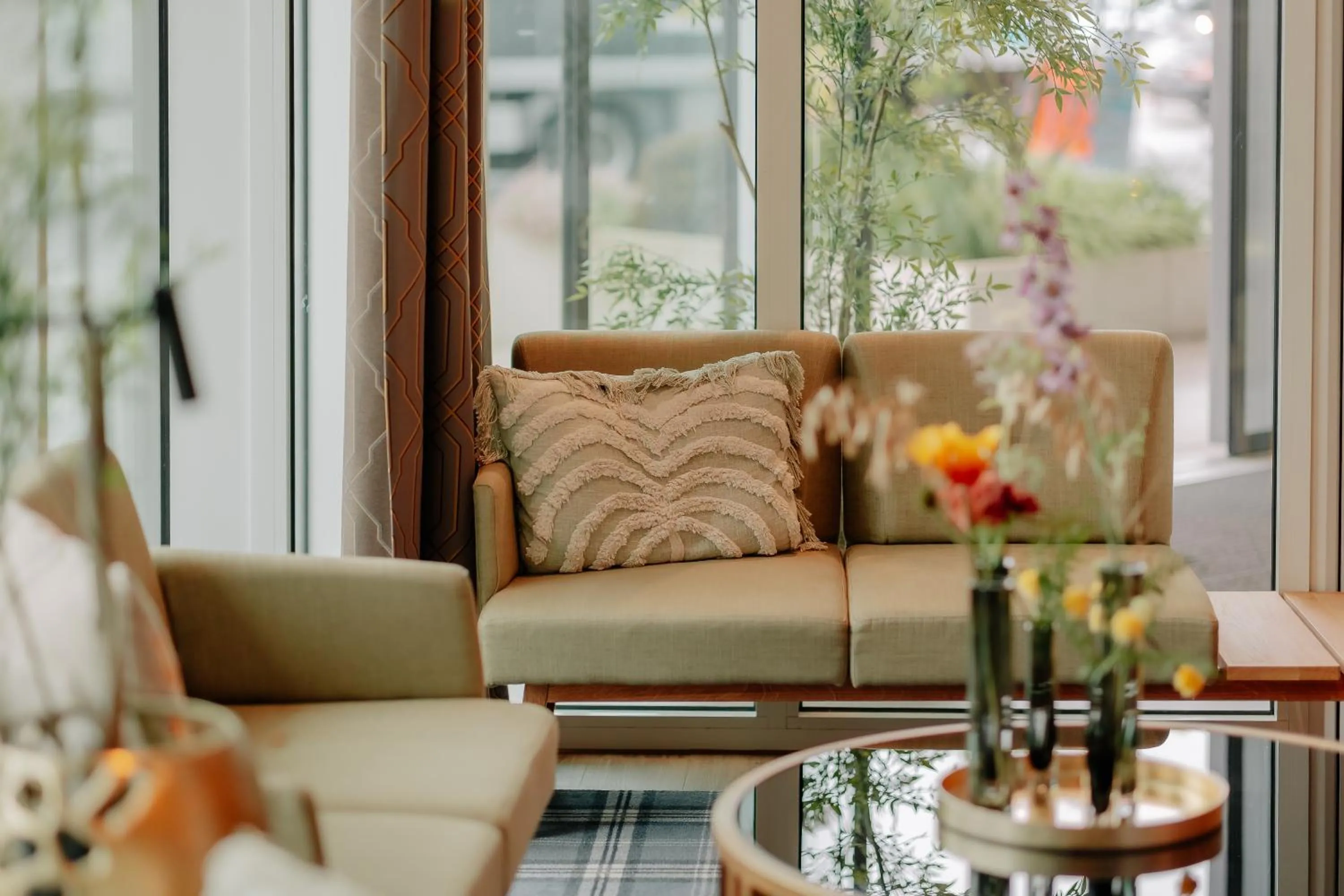 Lobby or reception in VIA PLAZA Meppen by Hackmann