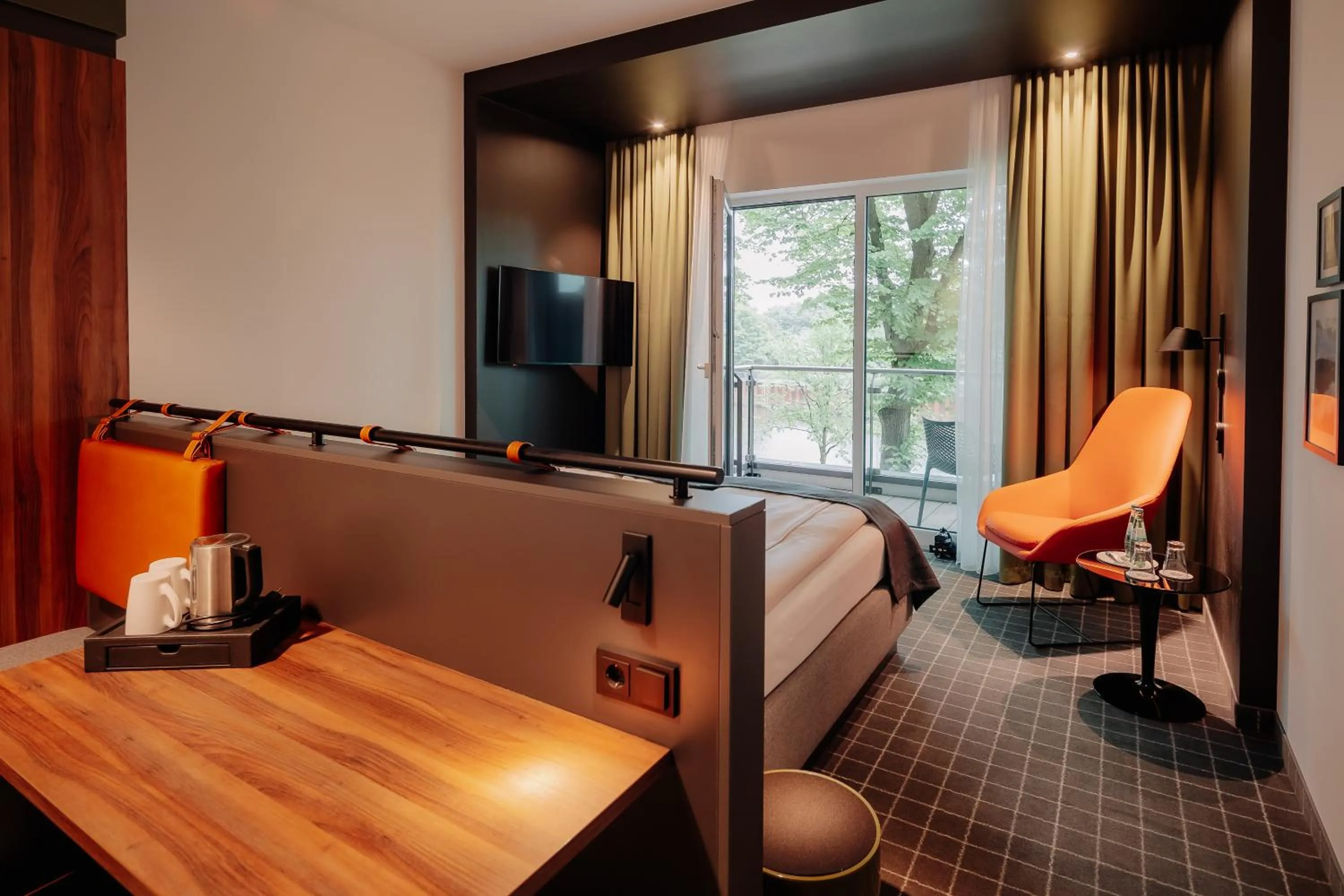 Balcony/Terrace in VIA PLAZA Meppen by Hackmann