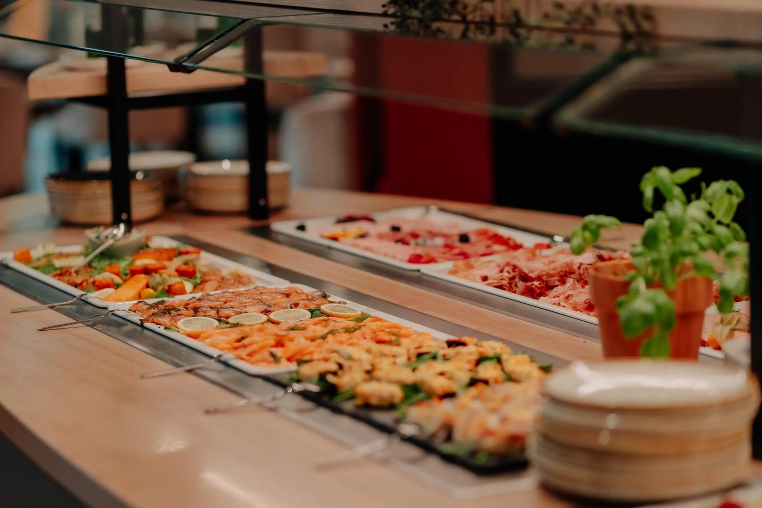 Buffet breakfast in VIA PLAZA Meppen by Hackmann