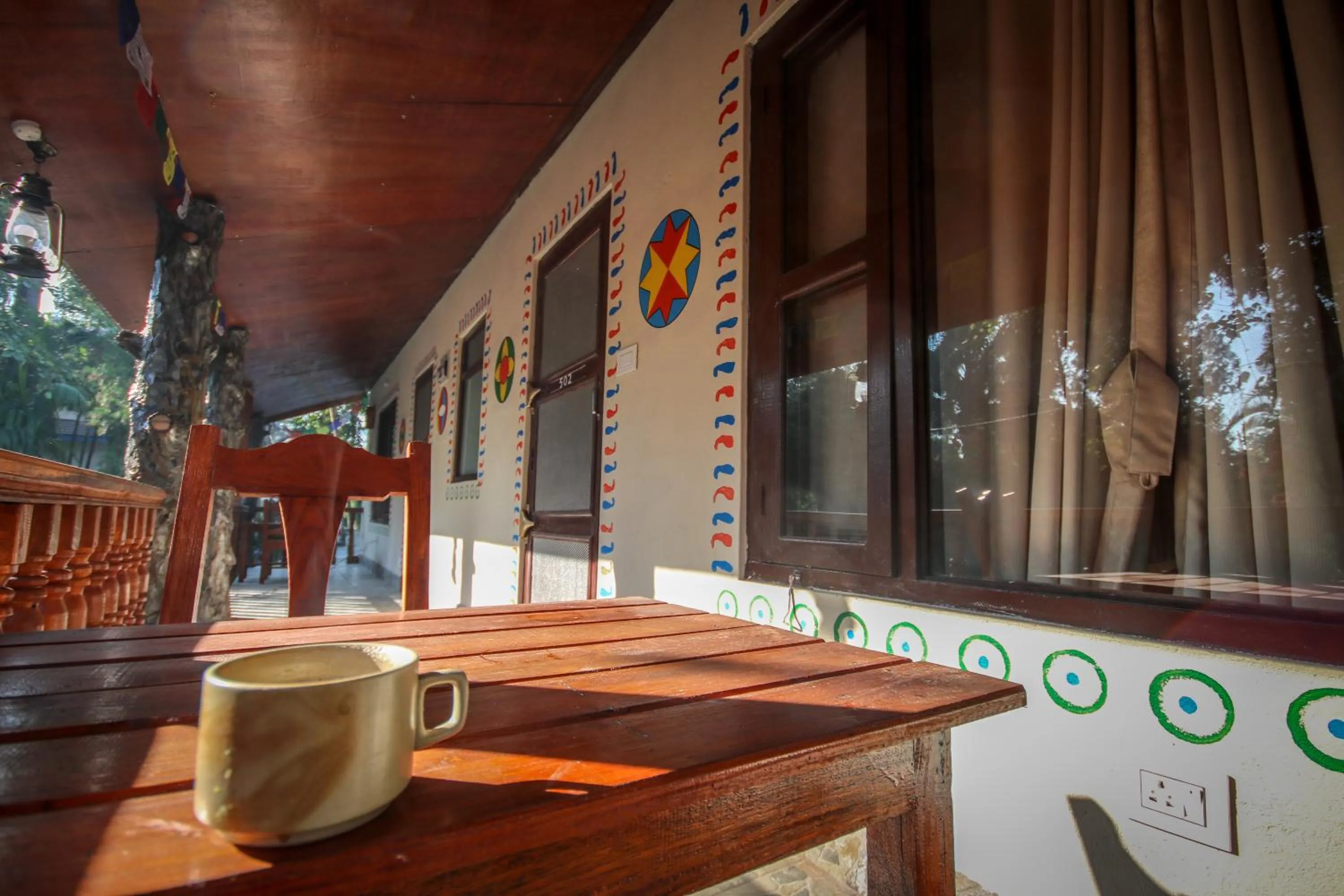 Balcony/Terrace in Jungle Safari Resort