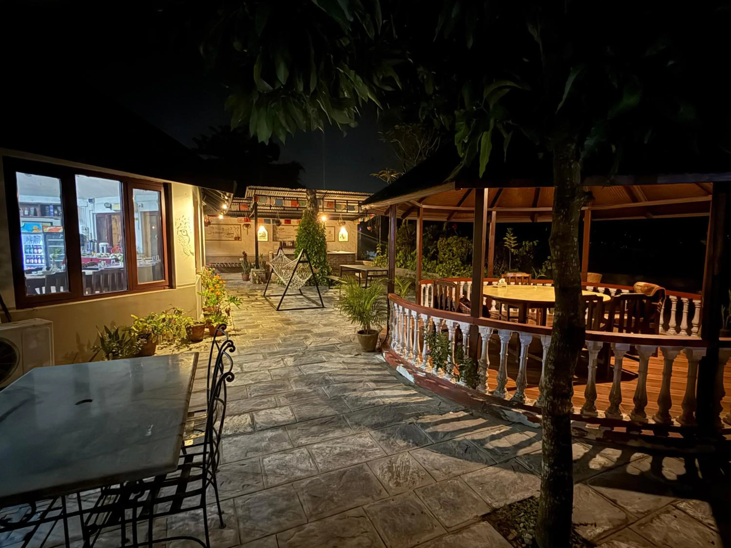Patio in Jungle Safari Resort