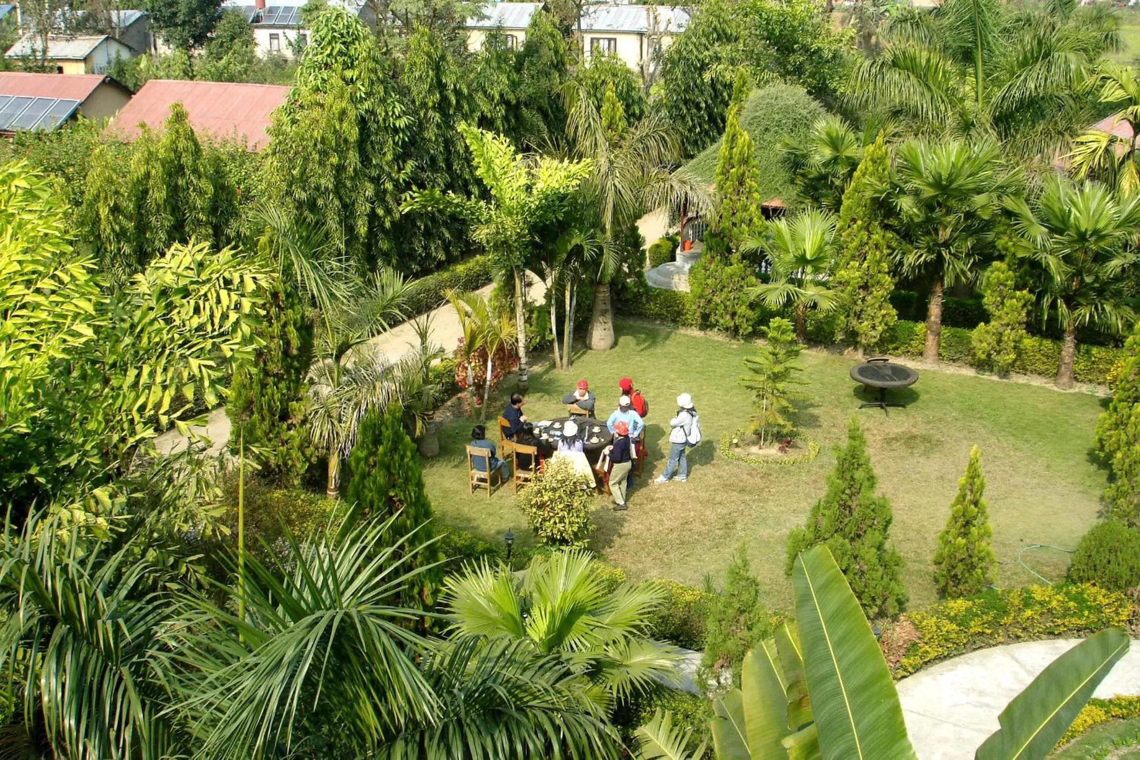 BBQ facilities in Jungle Safari Resort