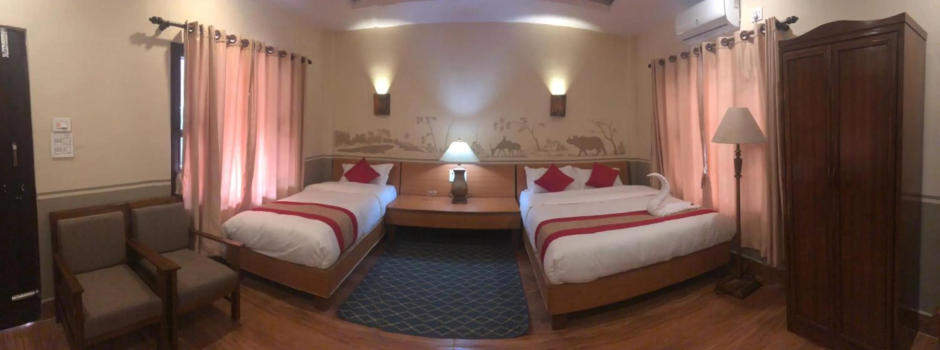 Photo of the whole room, Bed in Jungle Safari Resort