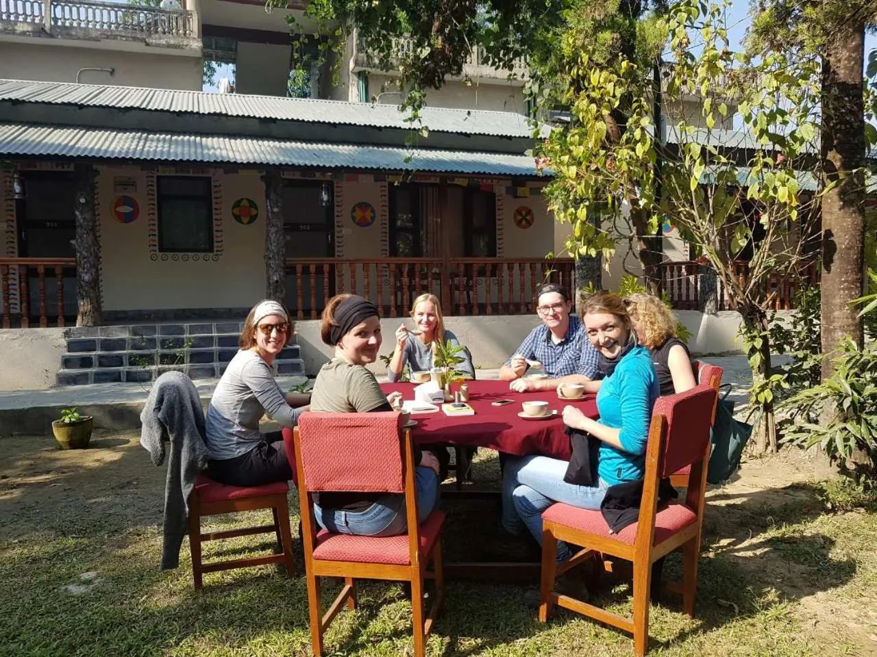 People in Jungle Safari Resort