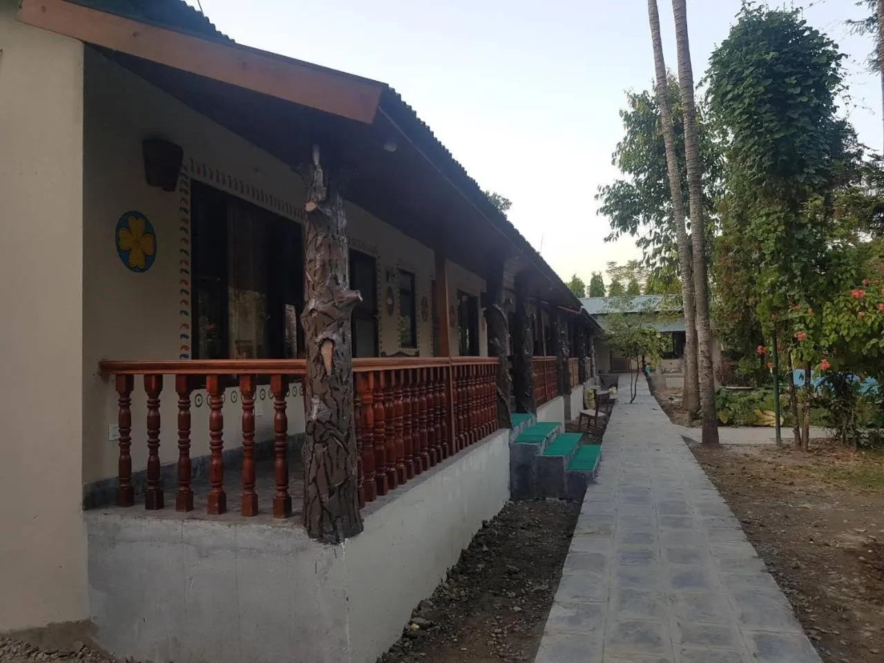 Balcony/Terrace in Jungle Safari Resort
