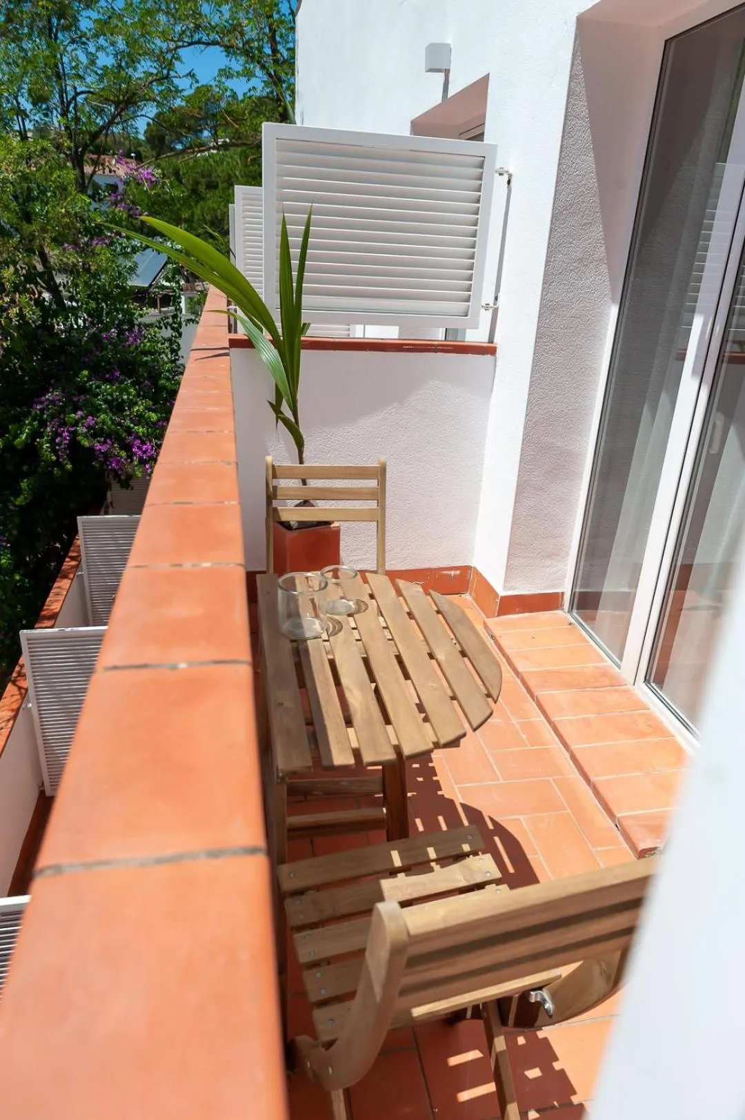 Balcony/Terrace in Hostal Es Niu de Tamariu