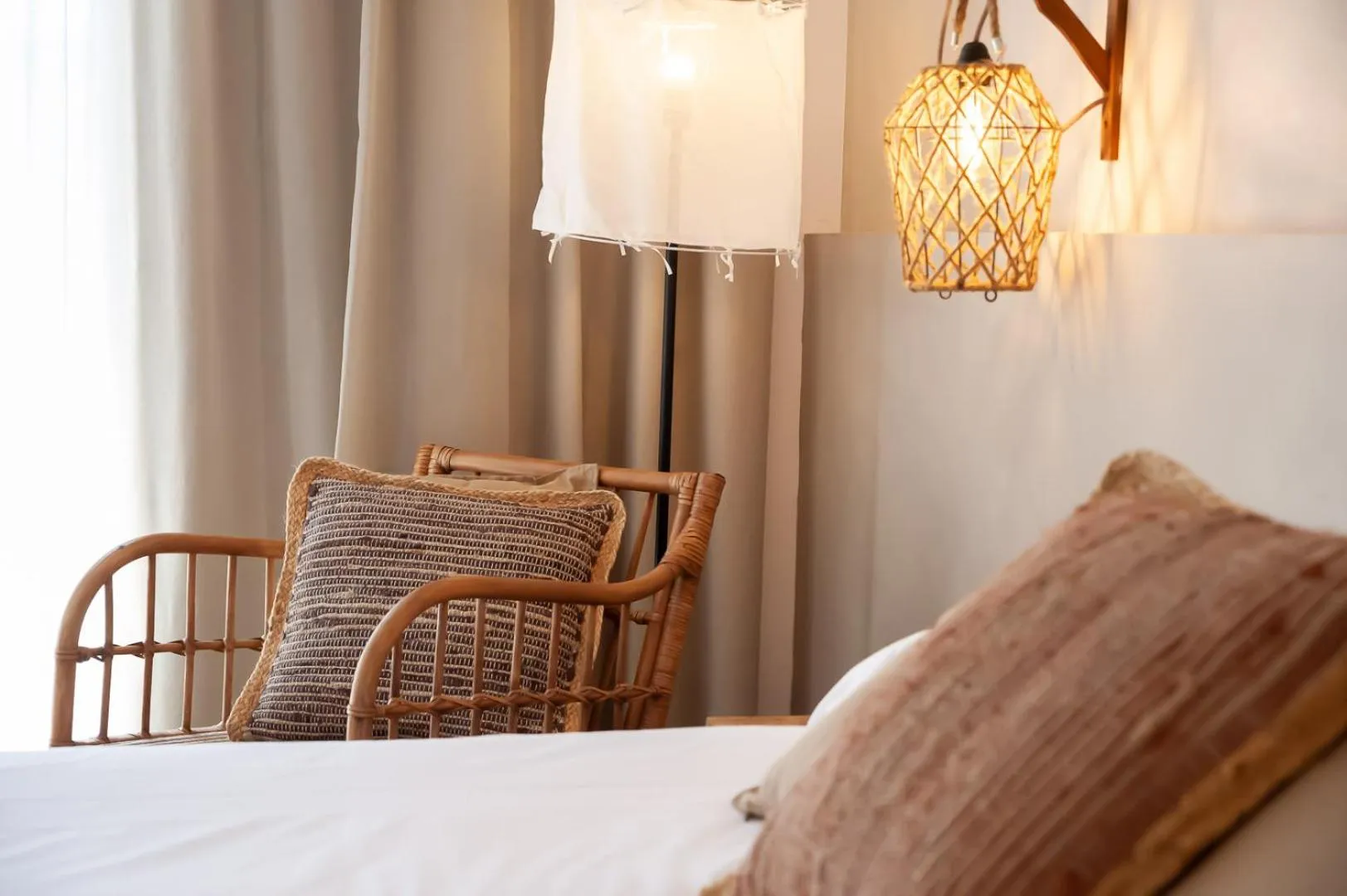 Photo of the whole room, Bed in Hostal Es Niu de Tamariu