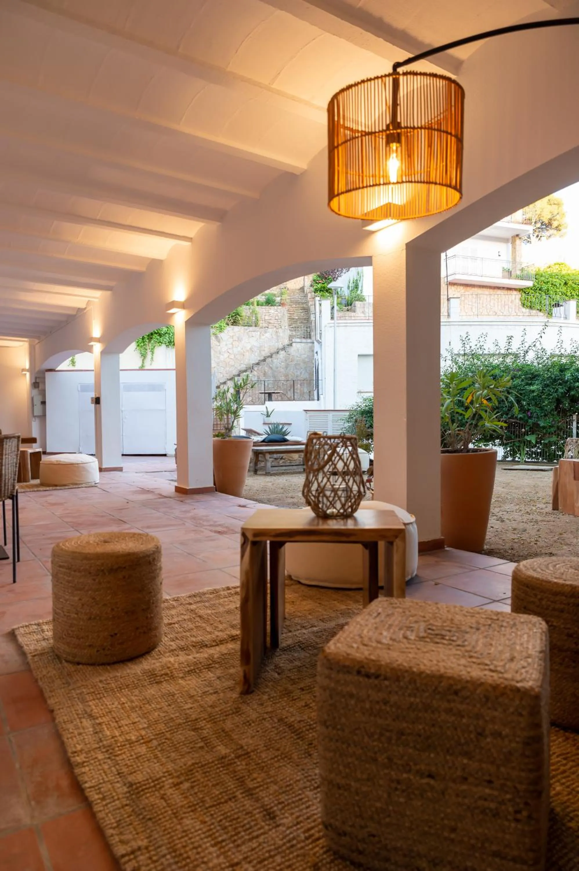 Balcony/Terrace in Hostal Es Niu de Tamariu