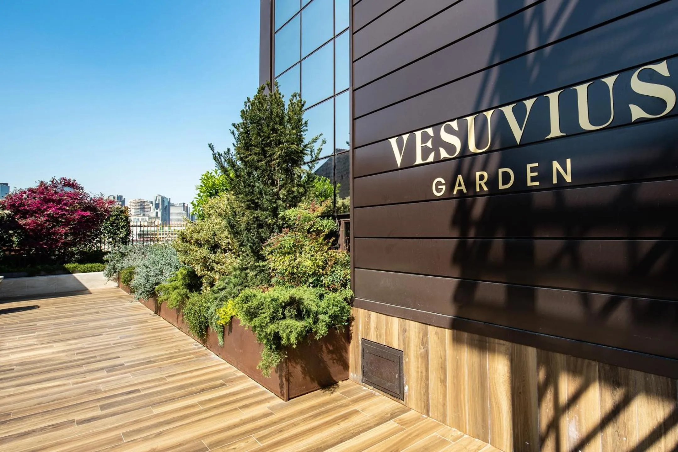 Garden in Gold Tower Lifestyle Hotel