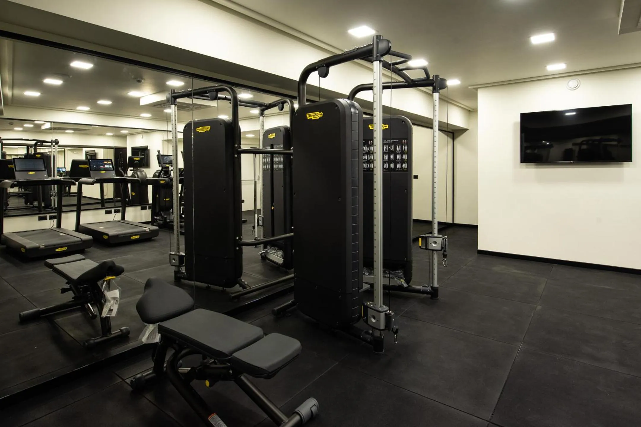 Fitness centre/facilities in Gold Tower Lifestyle Hotel