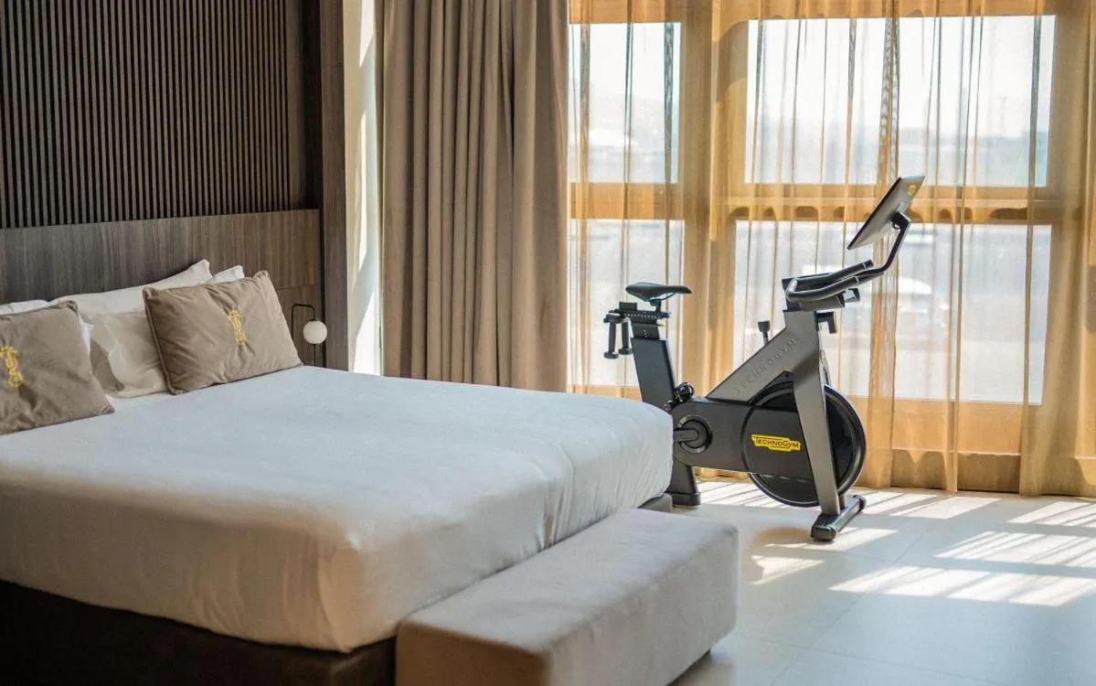 Fitness centre/facilities in Gold Tower Lifestyle Hotel