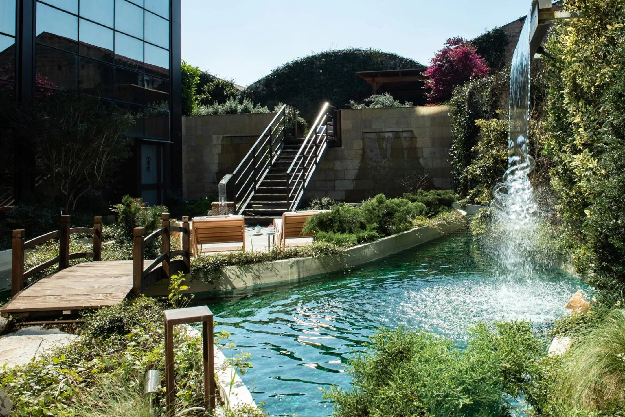 Garden in Gold Tower Lifestyle Hotel