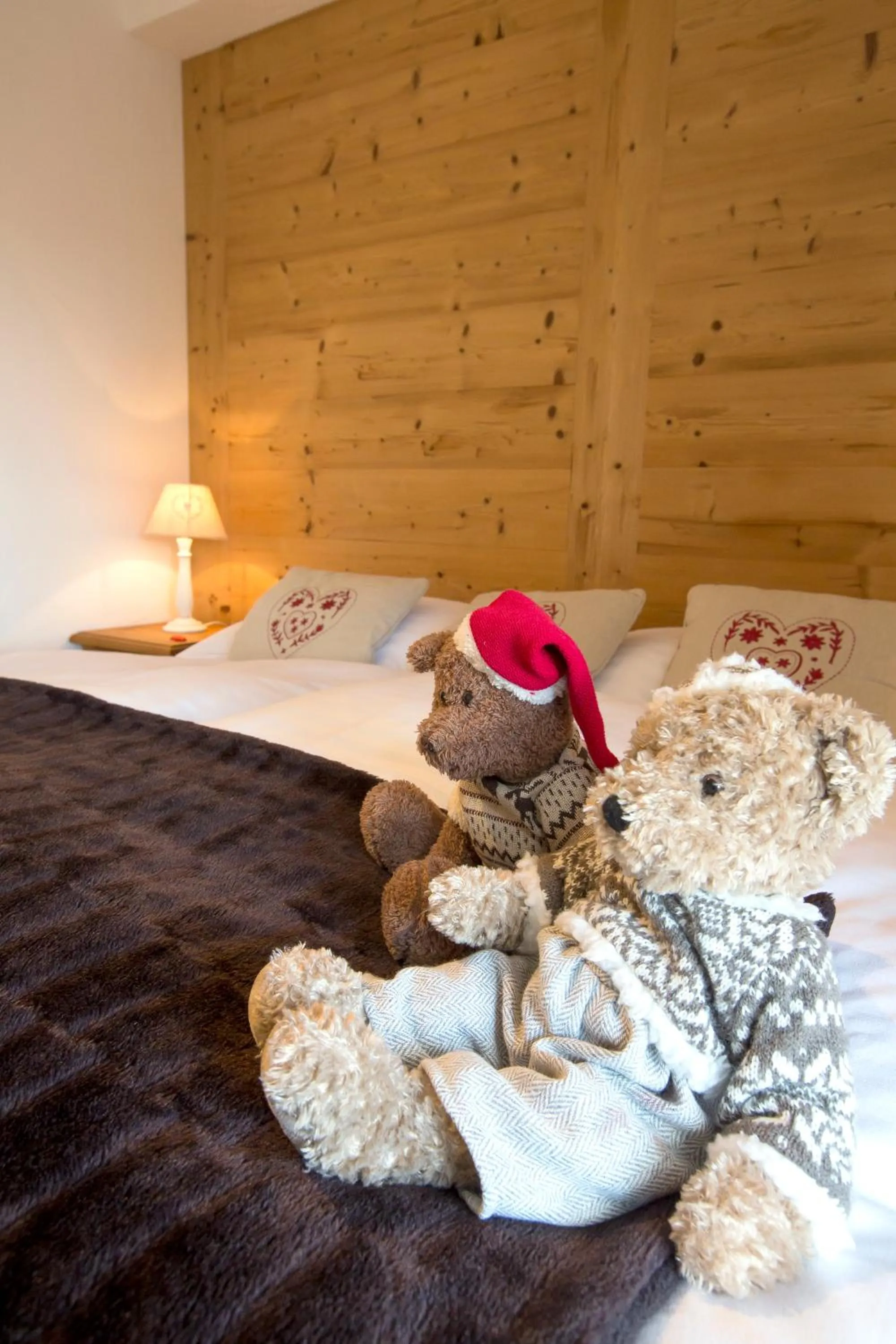 Decorative detail, Bed in Hôtel de charme la Poste