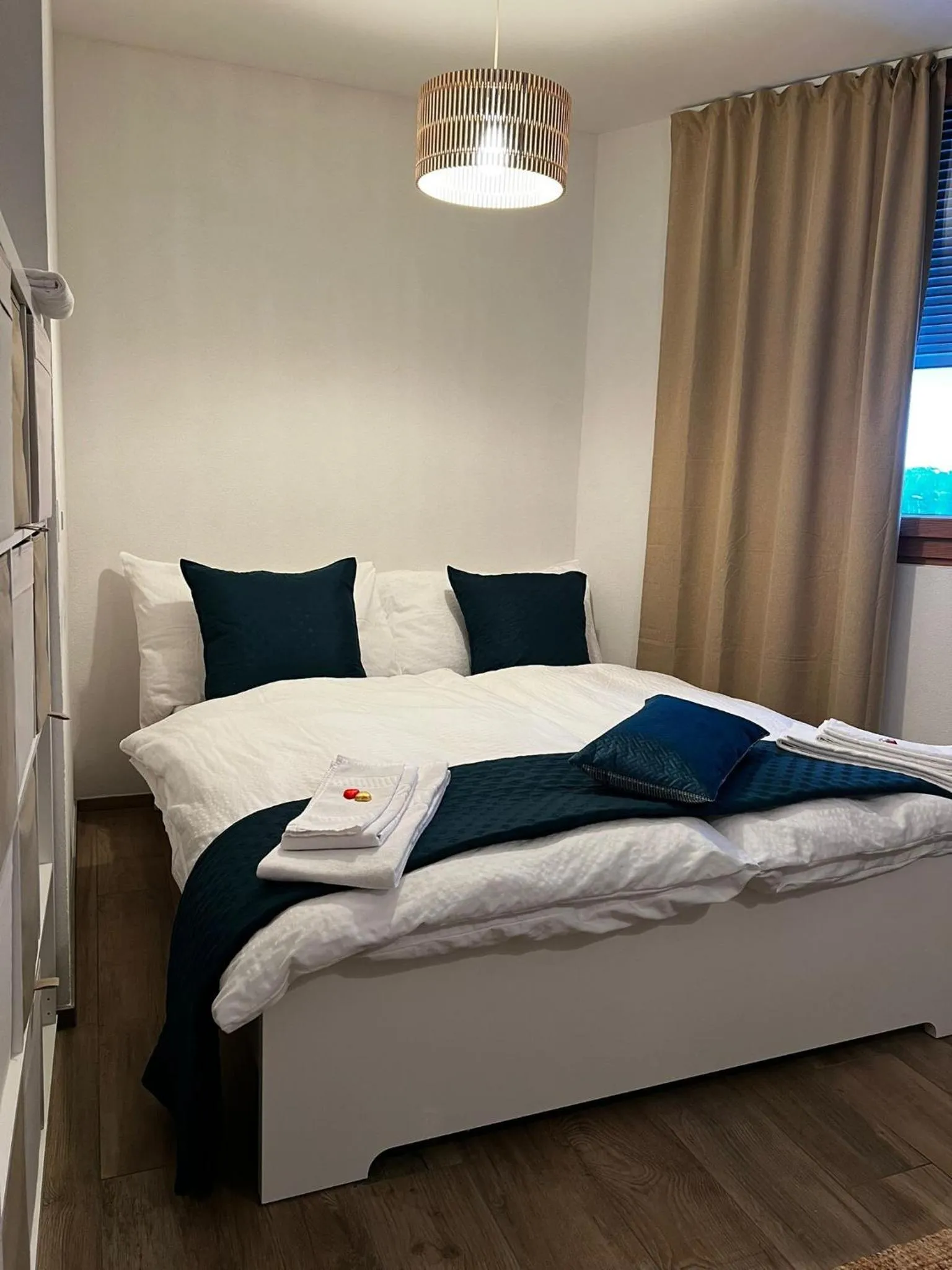 Bed in Hôtel de charme la Poste