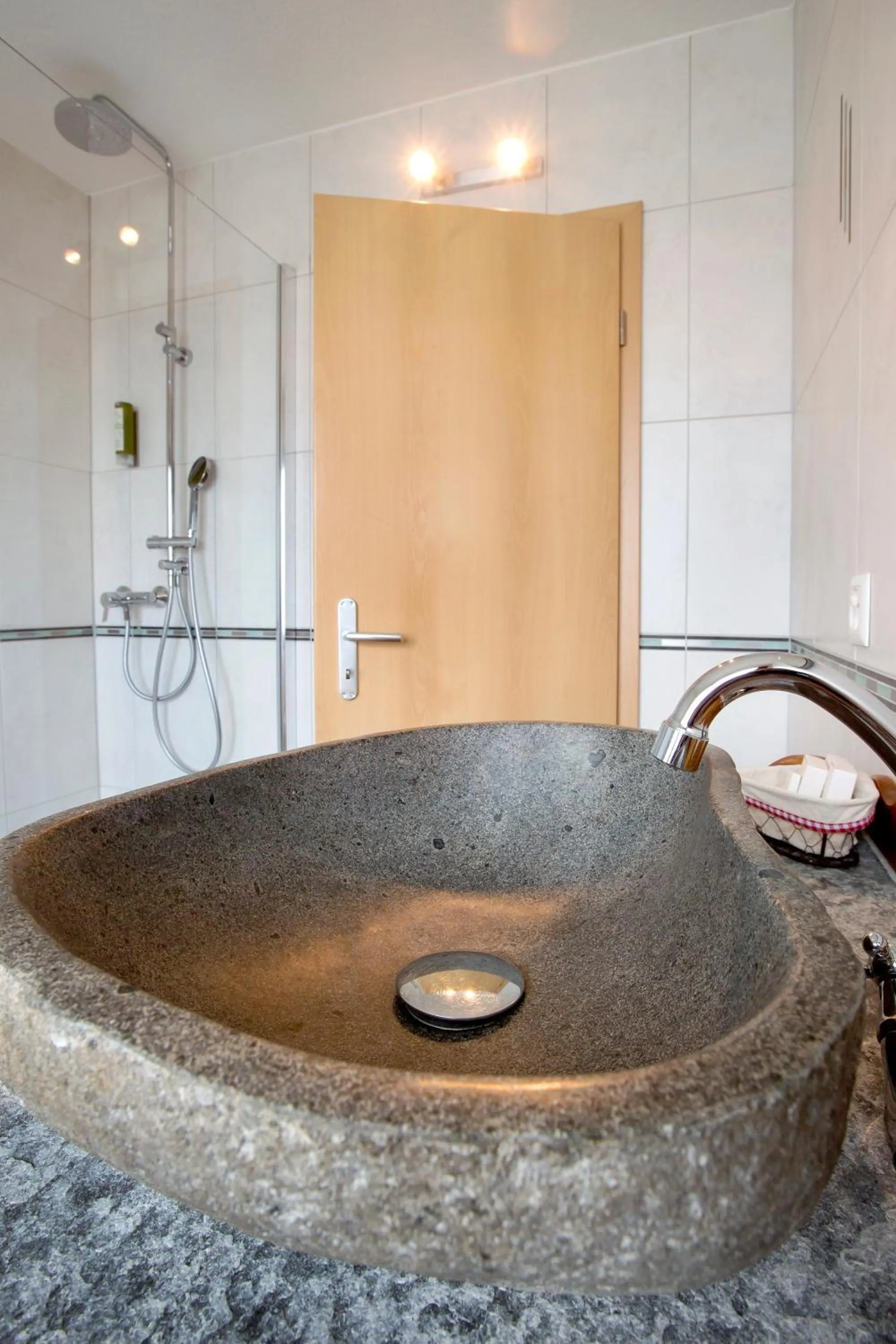 Bathroom in Hôtel de charme la Poste