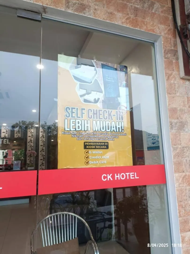 Logo/Certificate/Sign in CK Hotel - Self Check In