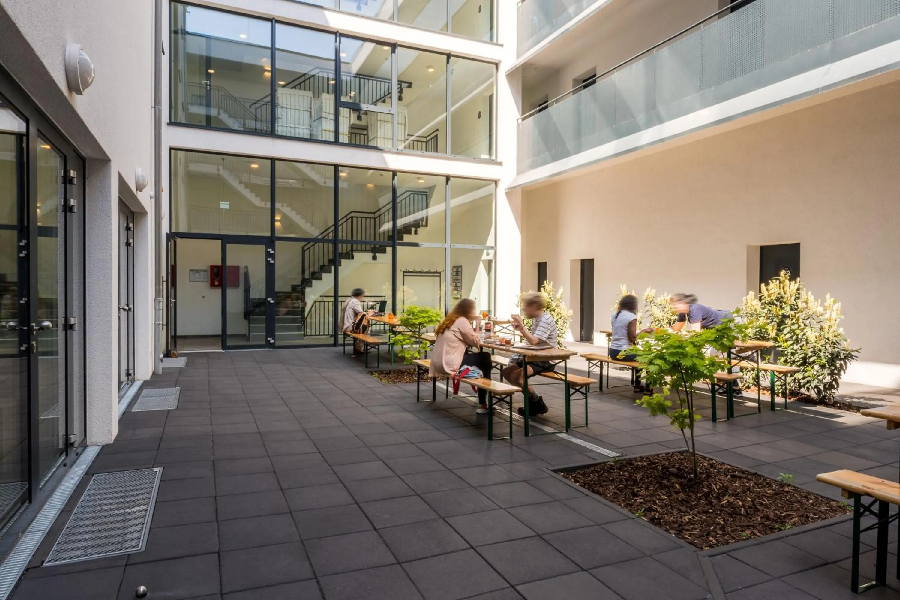 Property building in Nena Hostel Berlin