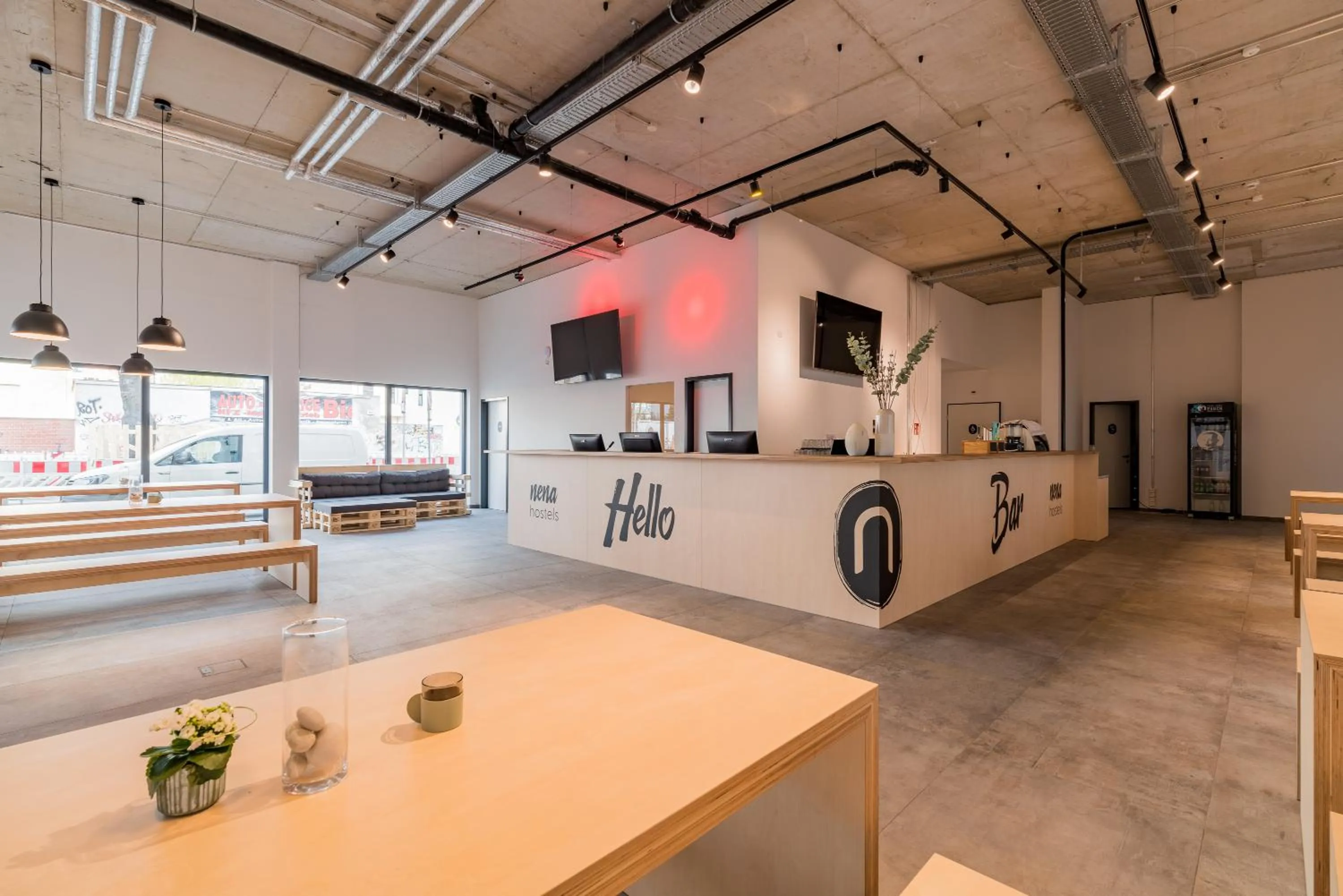 Lobby or reception in Nena Hostel Berlin