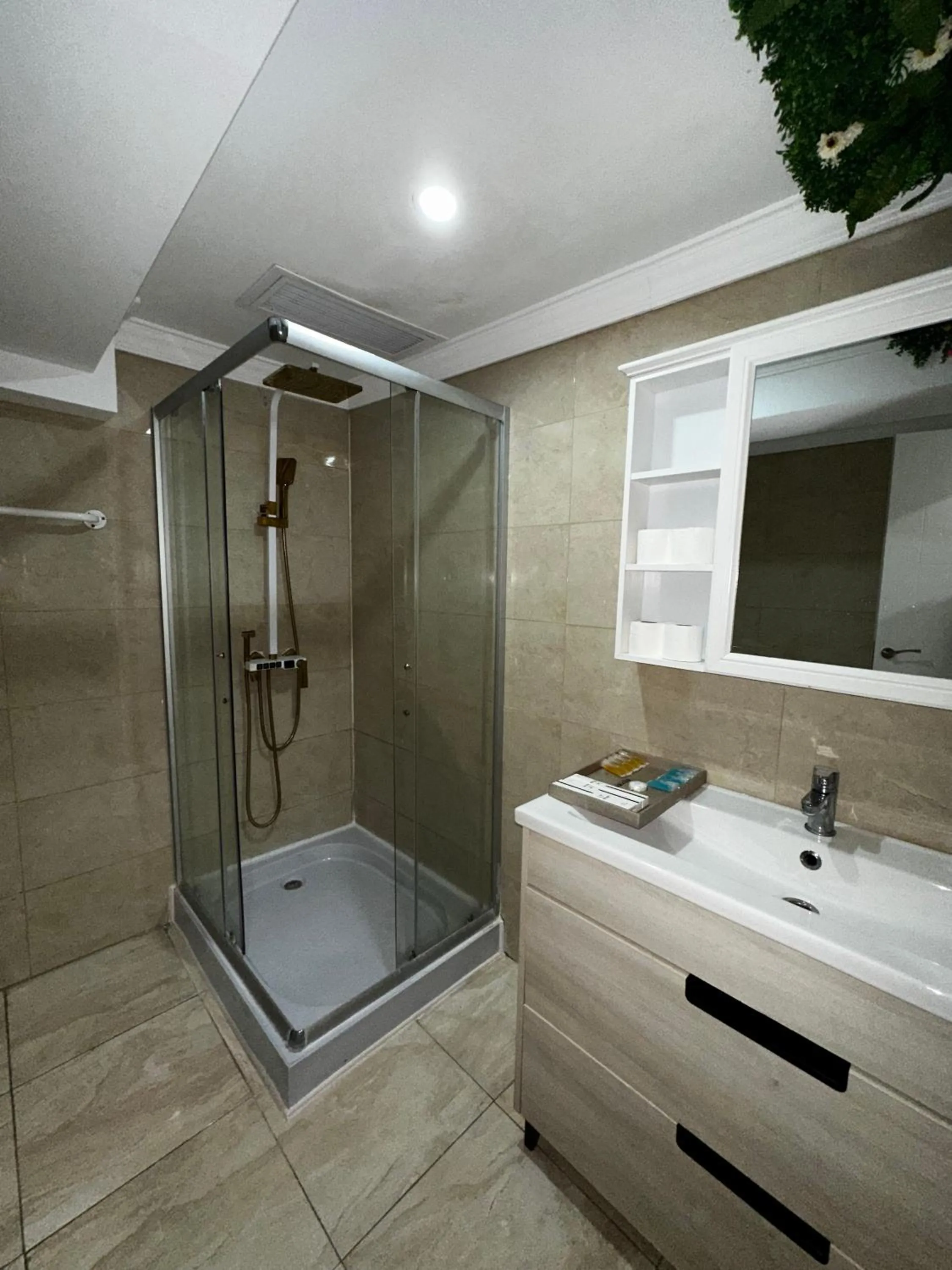 Shower in HOTEL AVIACIOn