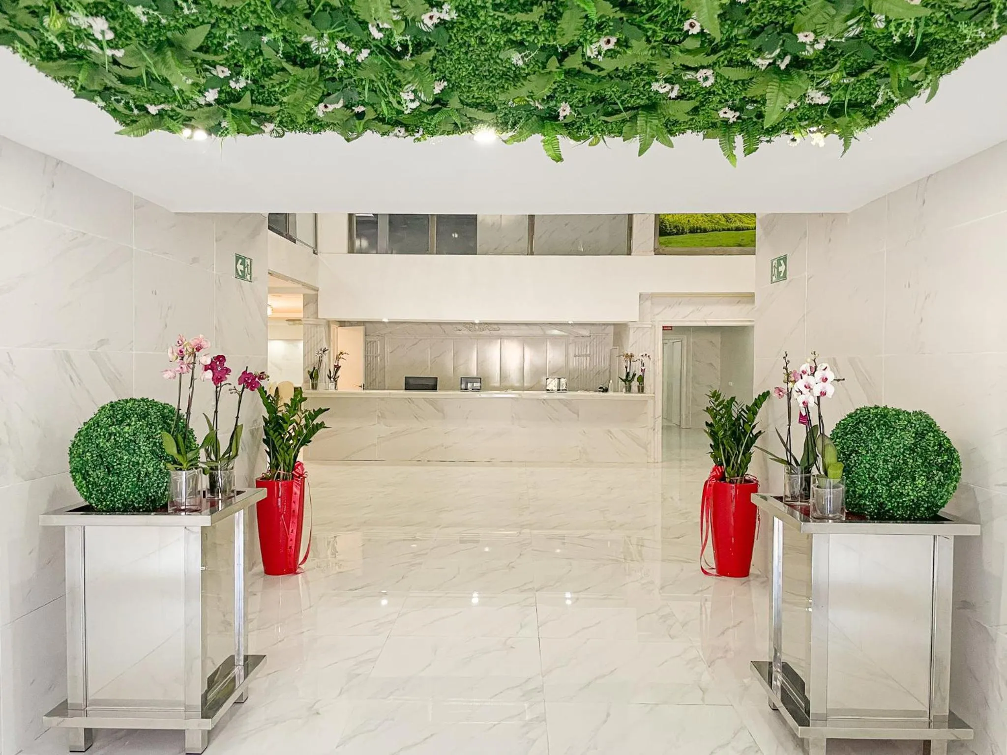Lobby or reception in HOTEL AVIACIOn