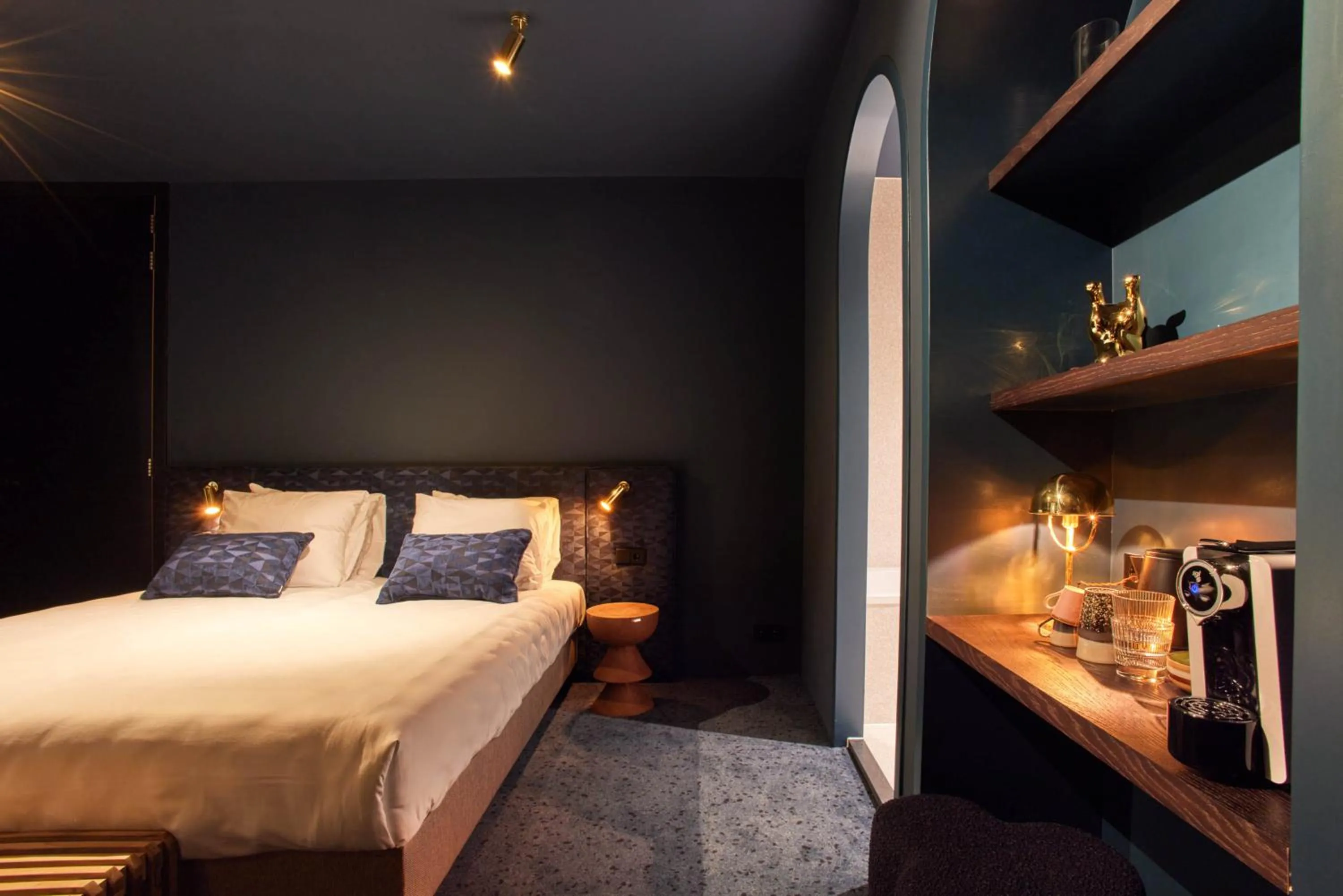 Bed in Heavens Hotel