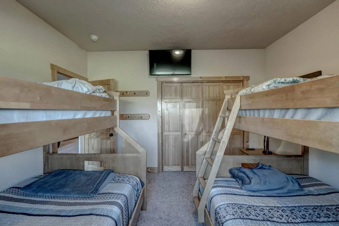 Bed in Holy Terror Chalet at Terry Peak Ski Resort