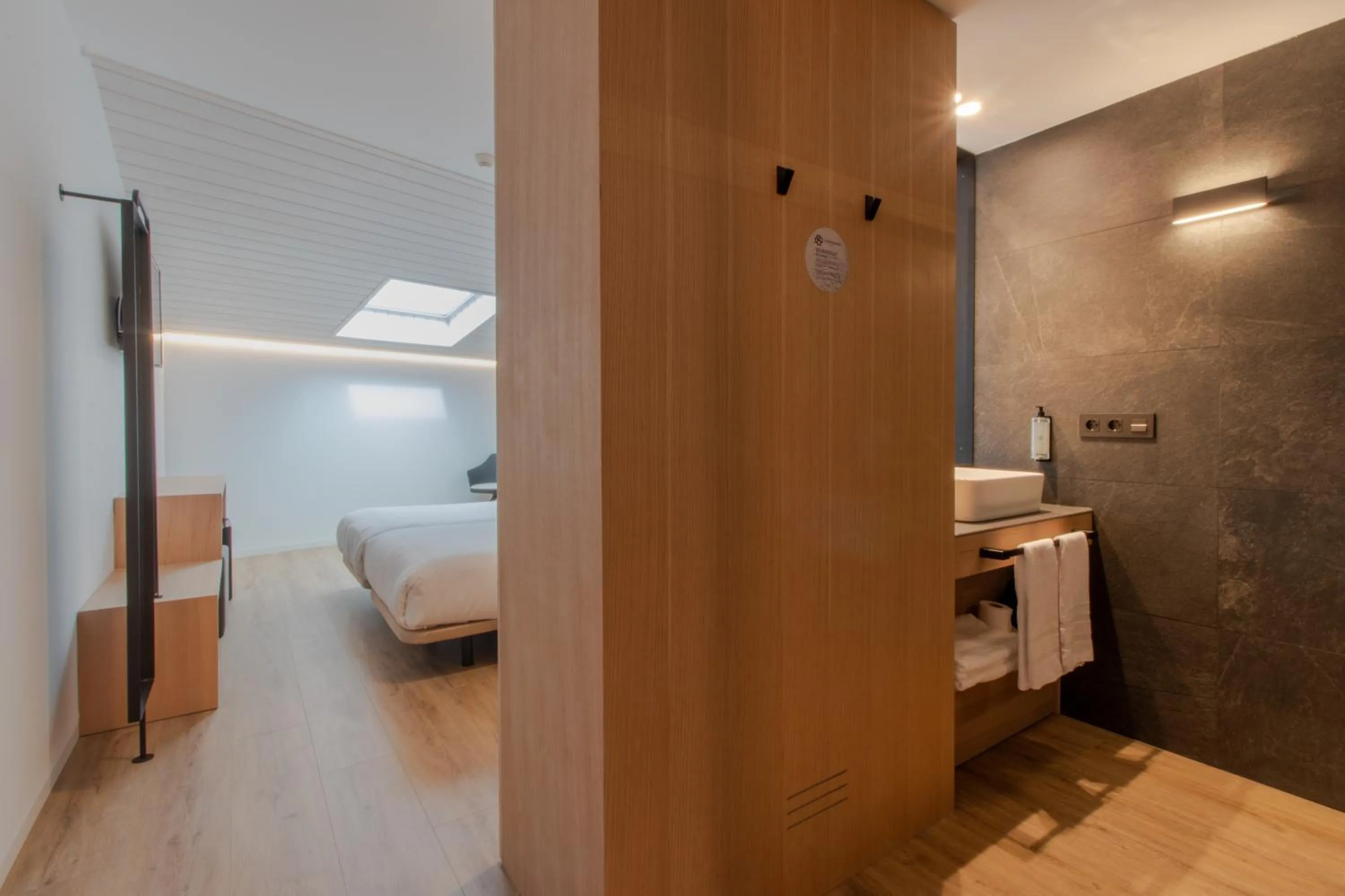 Bed in Hotel Cortabitarte