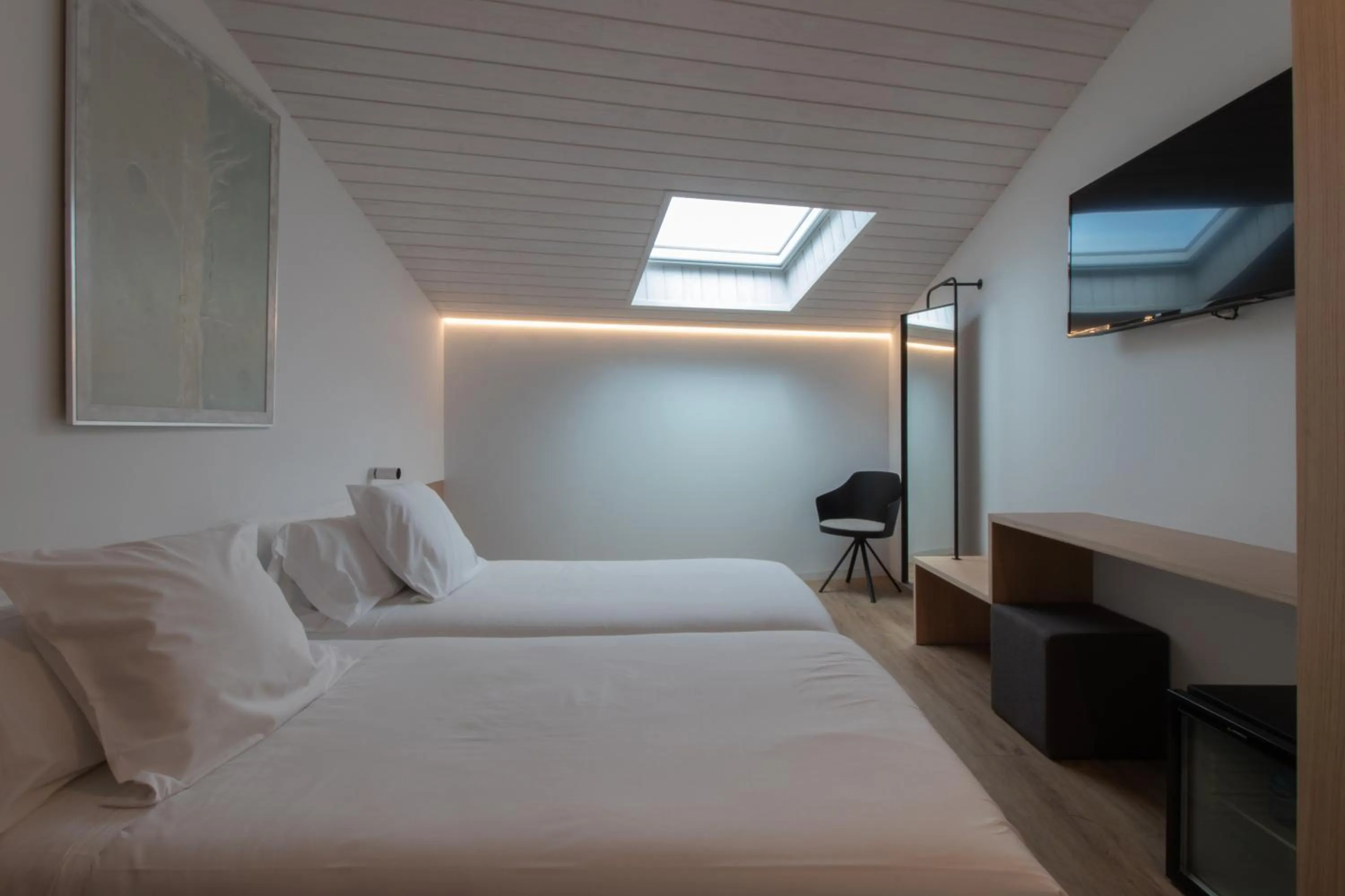 Bed in Hotel Cortabitarte