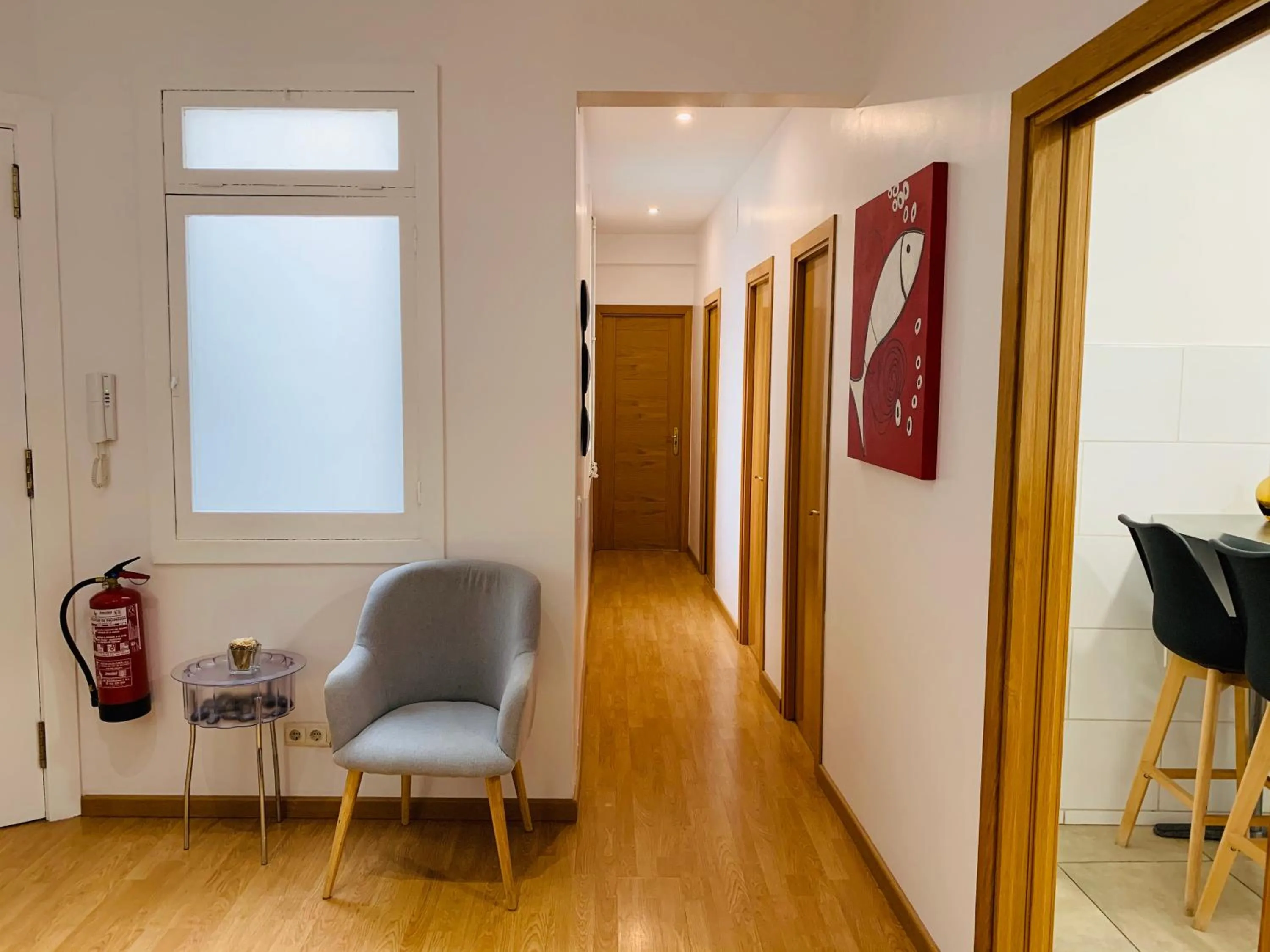 Living room in Super Balmes Guest House