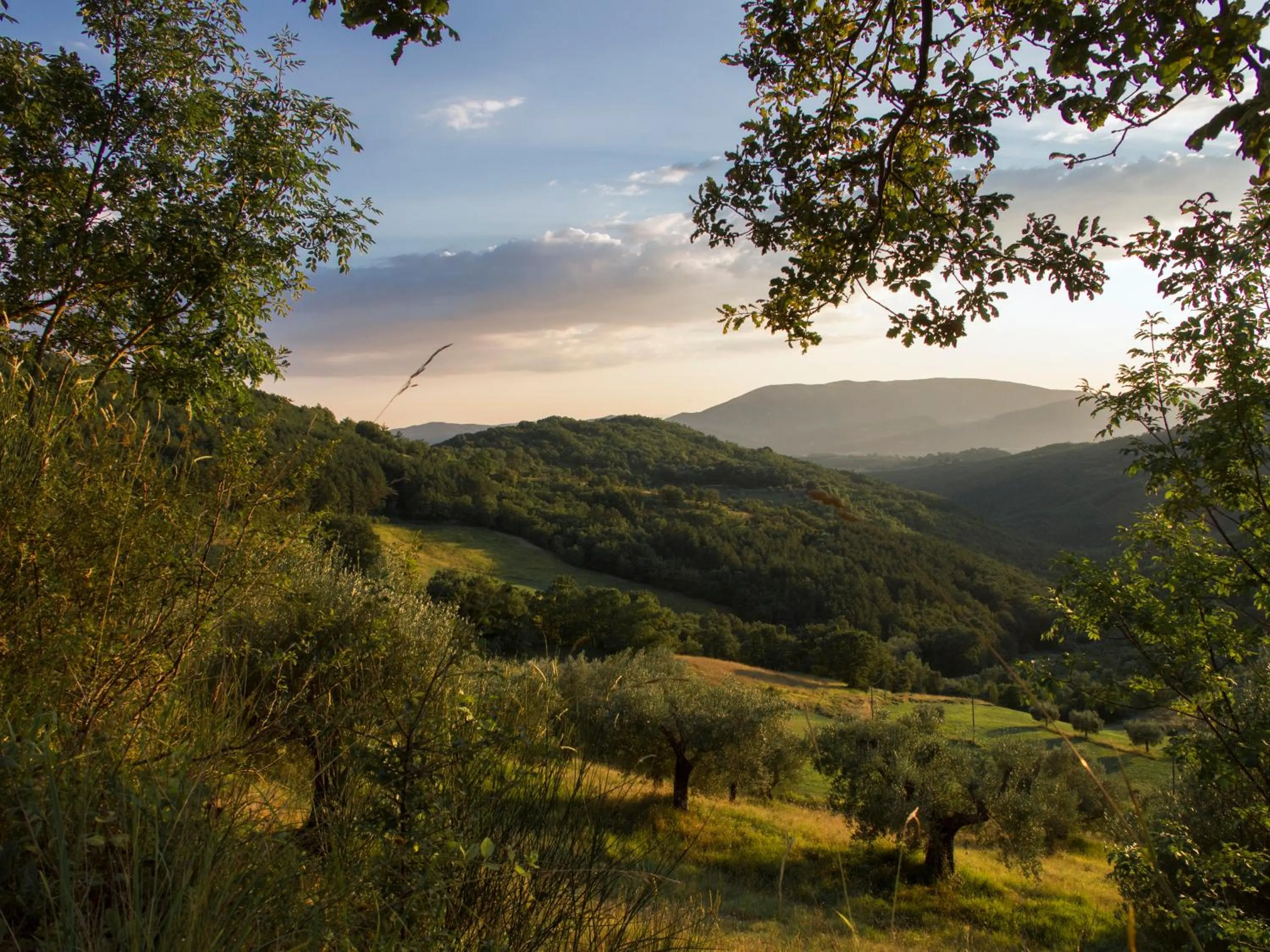 Landmark view in Casa La Valle, Gubbio, Frazione Santa Cristina
