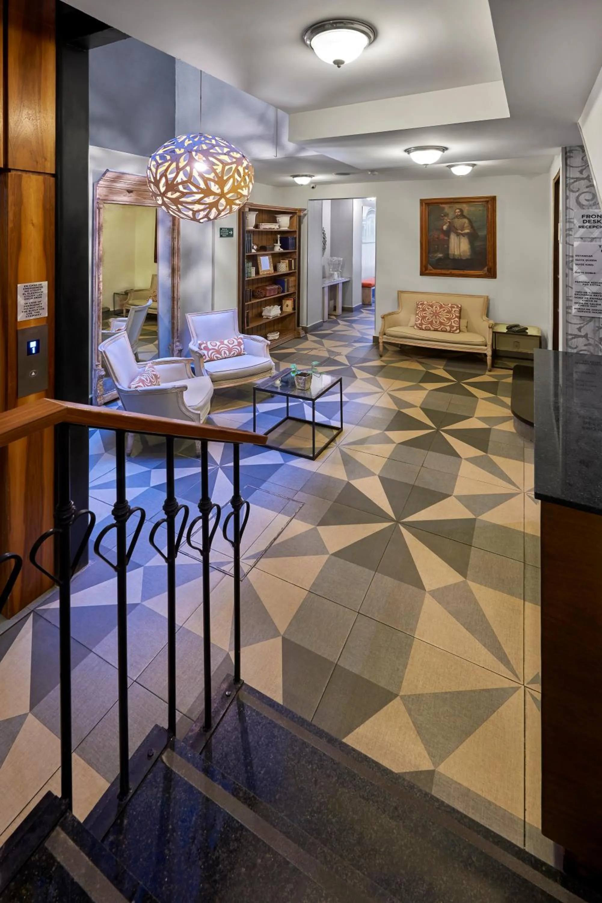 Lobby or reception in Wyndham Garden Mexico Reforma