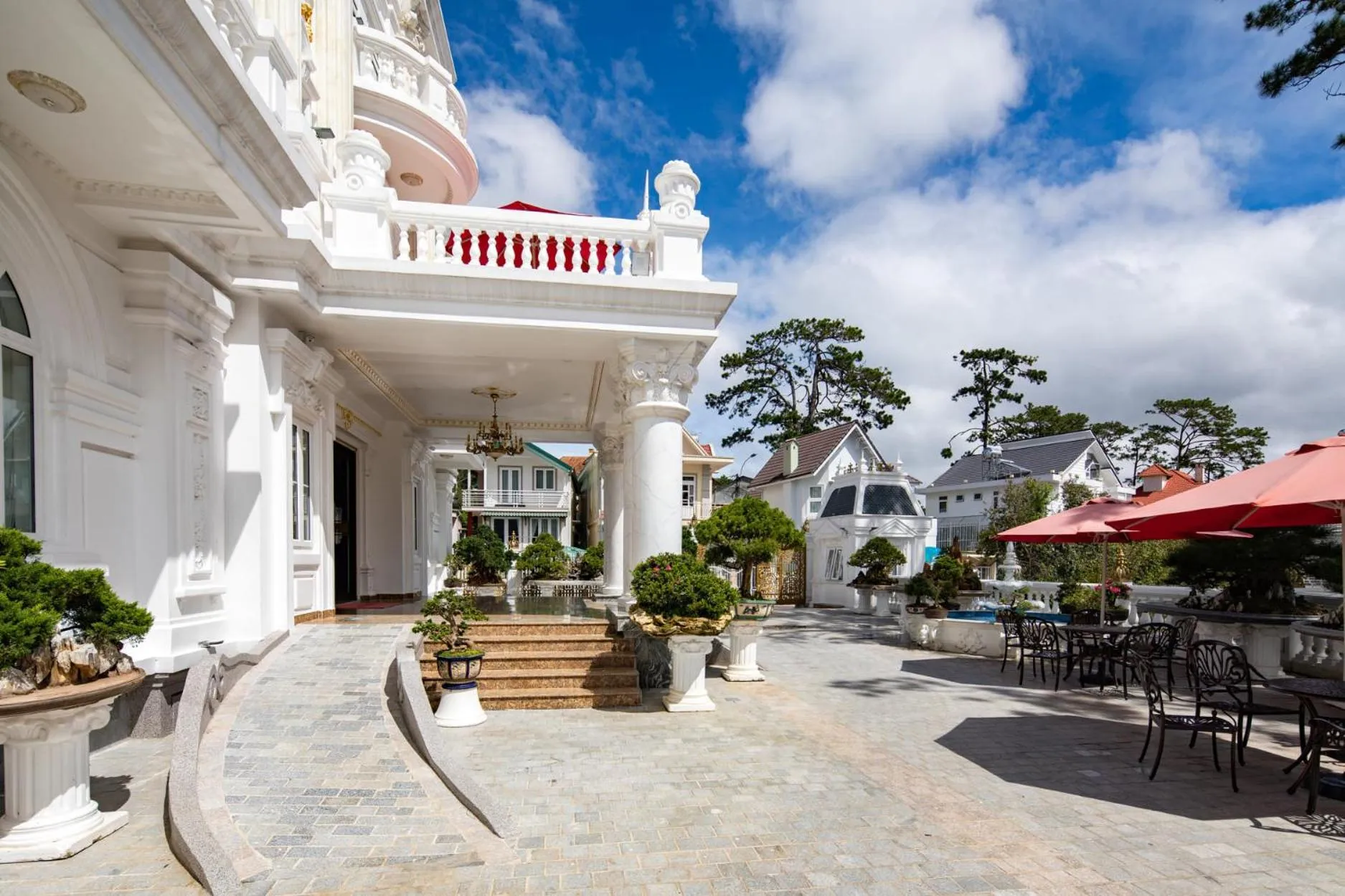 Patio in Dream Boutique Hotel