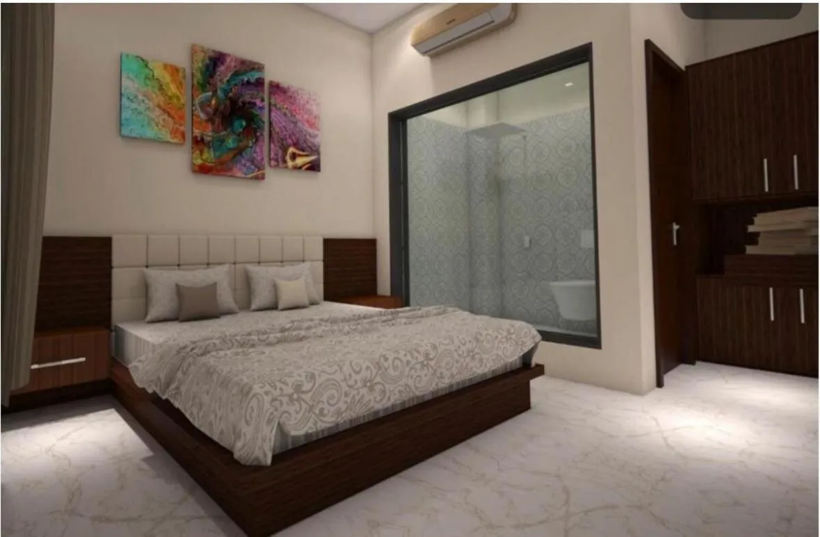 Bed in Hotel Dosa plaza