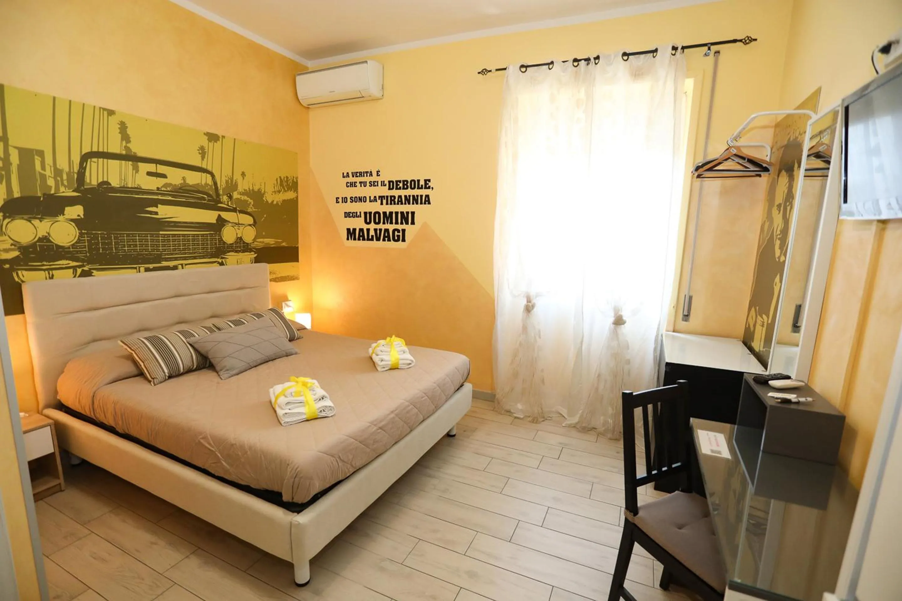 Bed in Movie Home Guesthouse