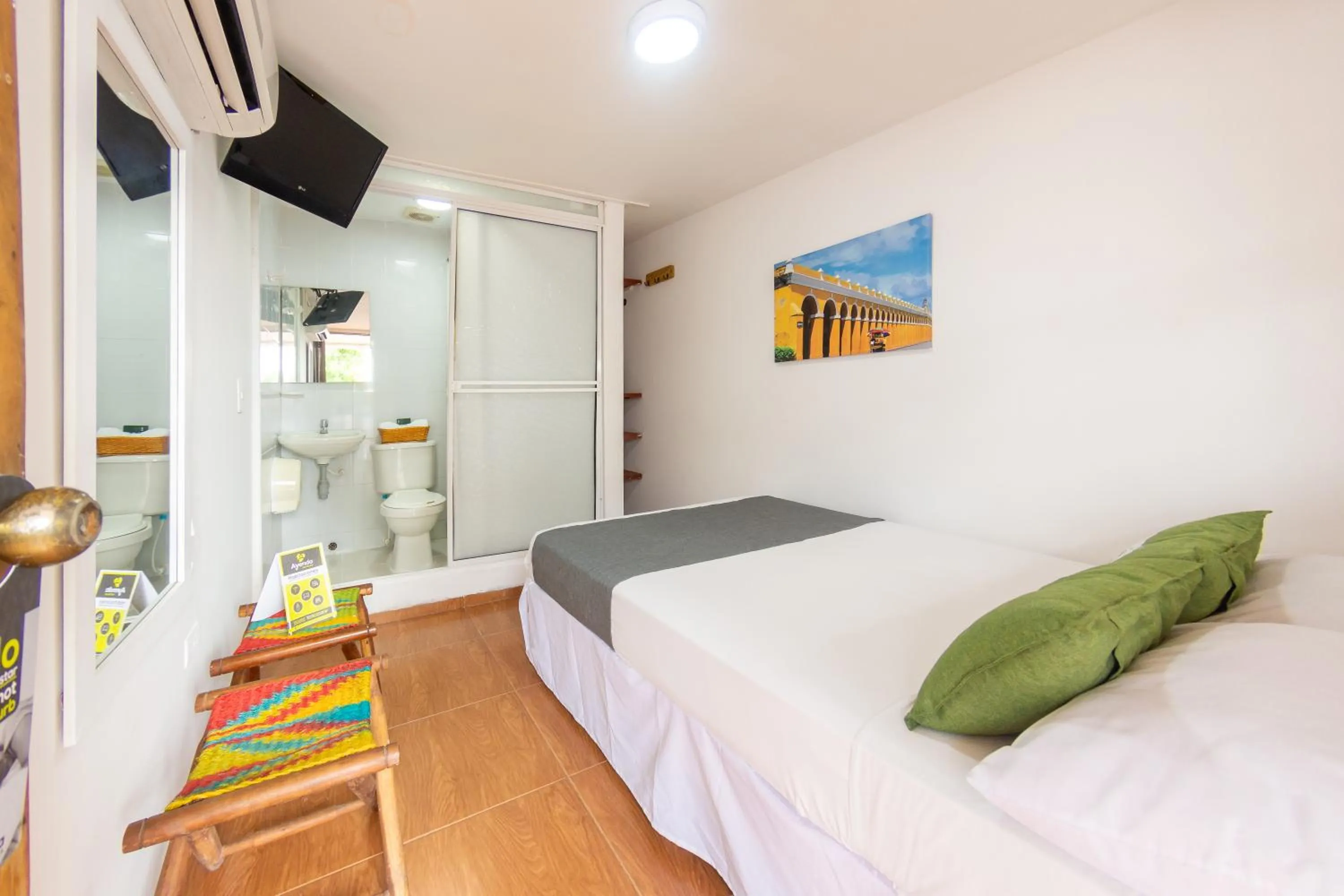 Bed in Hotel Ayenda Casa Cano 1805