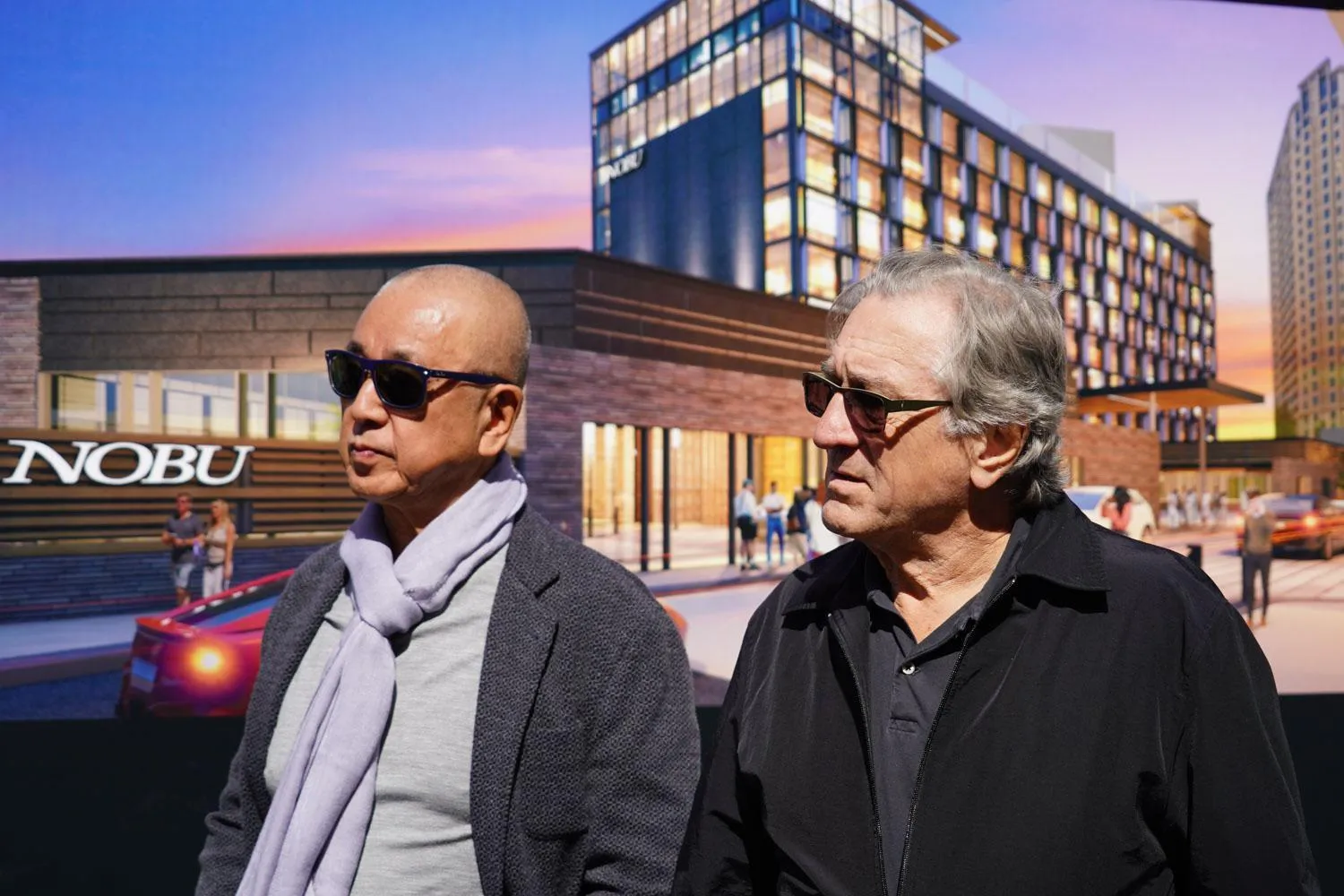 People in Nobu Hotel Palo Alto