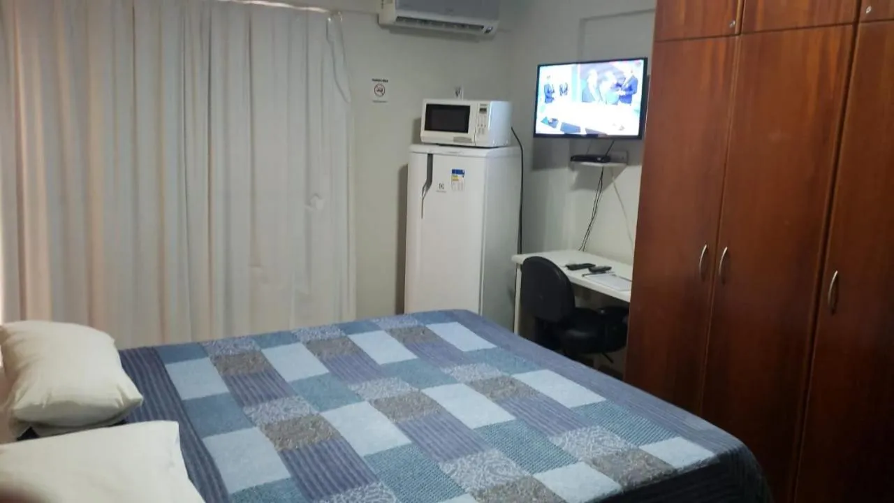 Bed in Brasilia Apart Hotéis