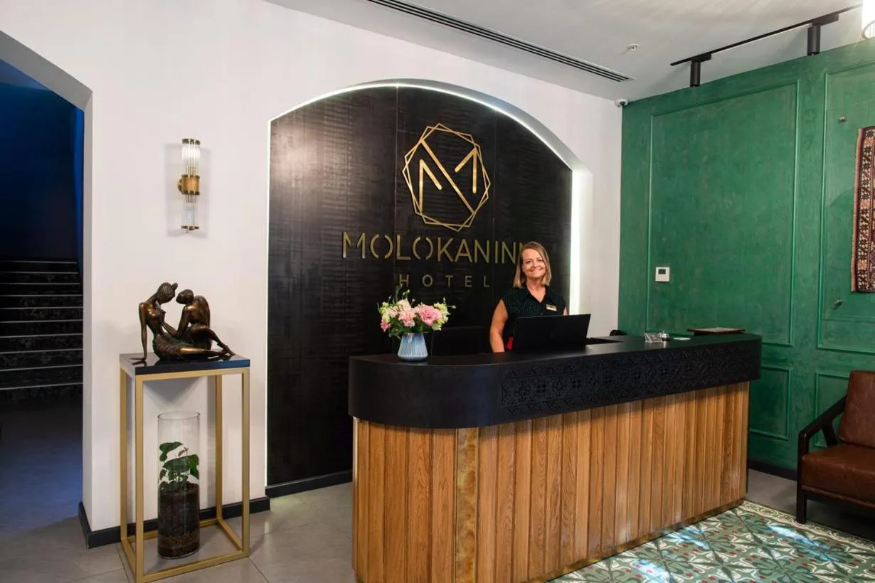 Lobby or reception in Molokan Inn Hotel