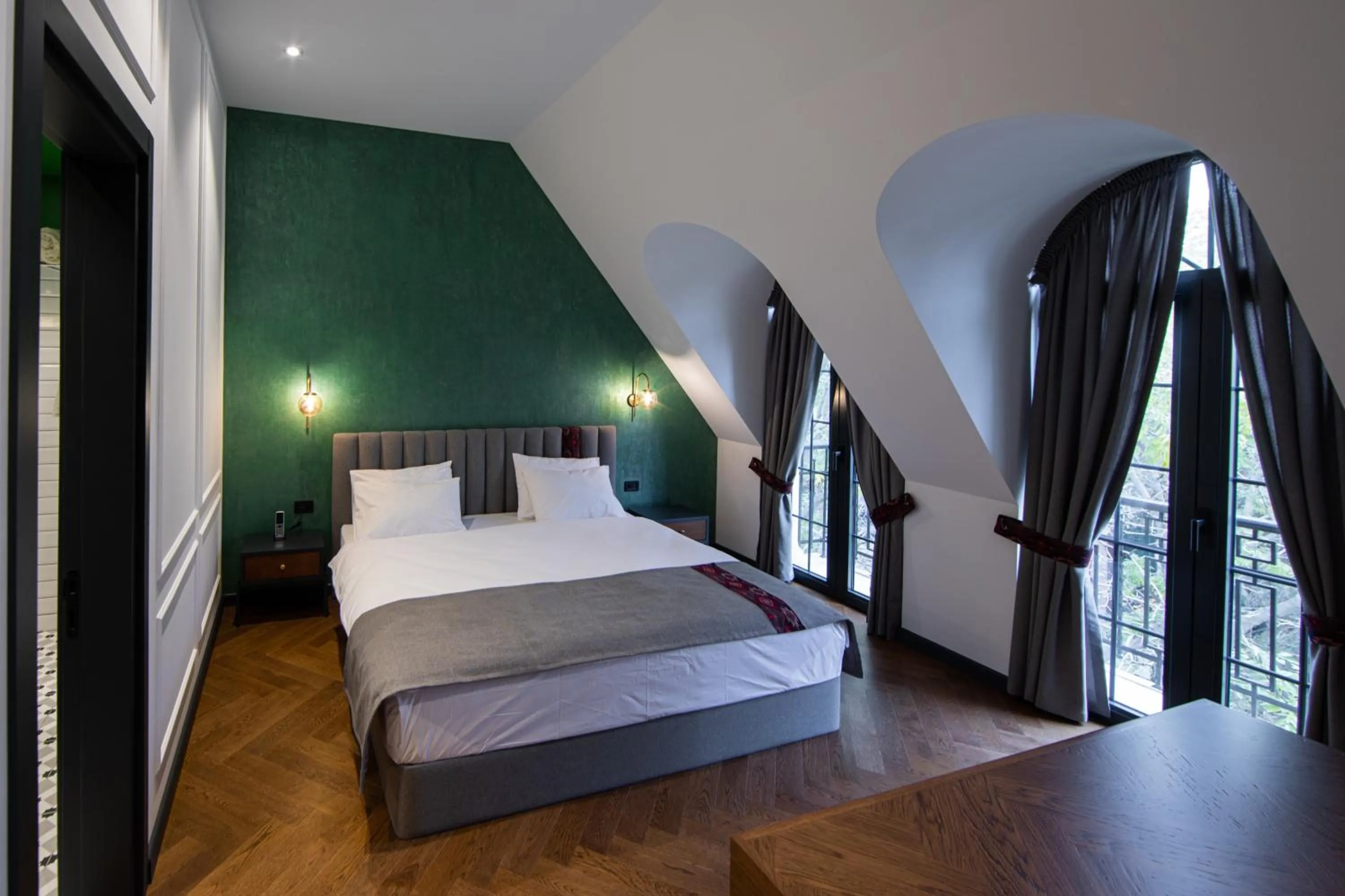 Bed in Molokan Inn Hotel